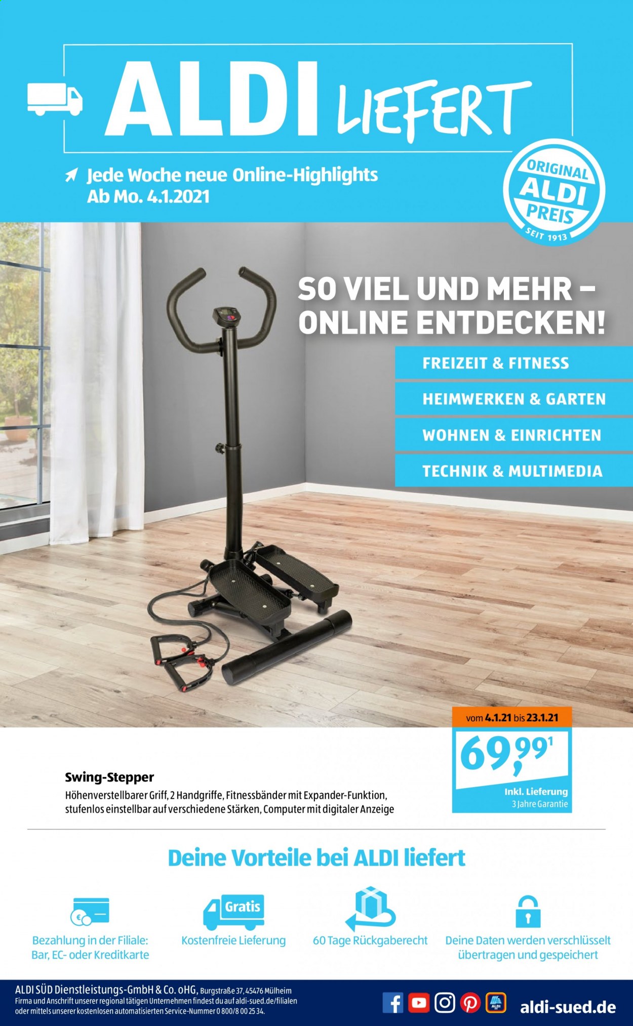 ALDI SÜD Prospekte . Seite 1