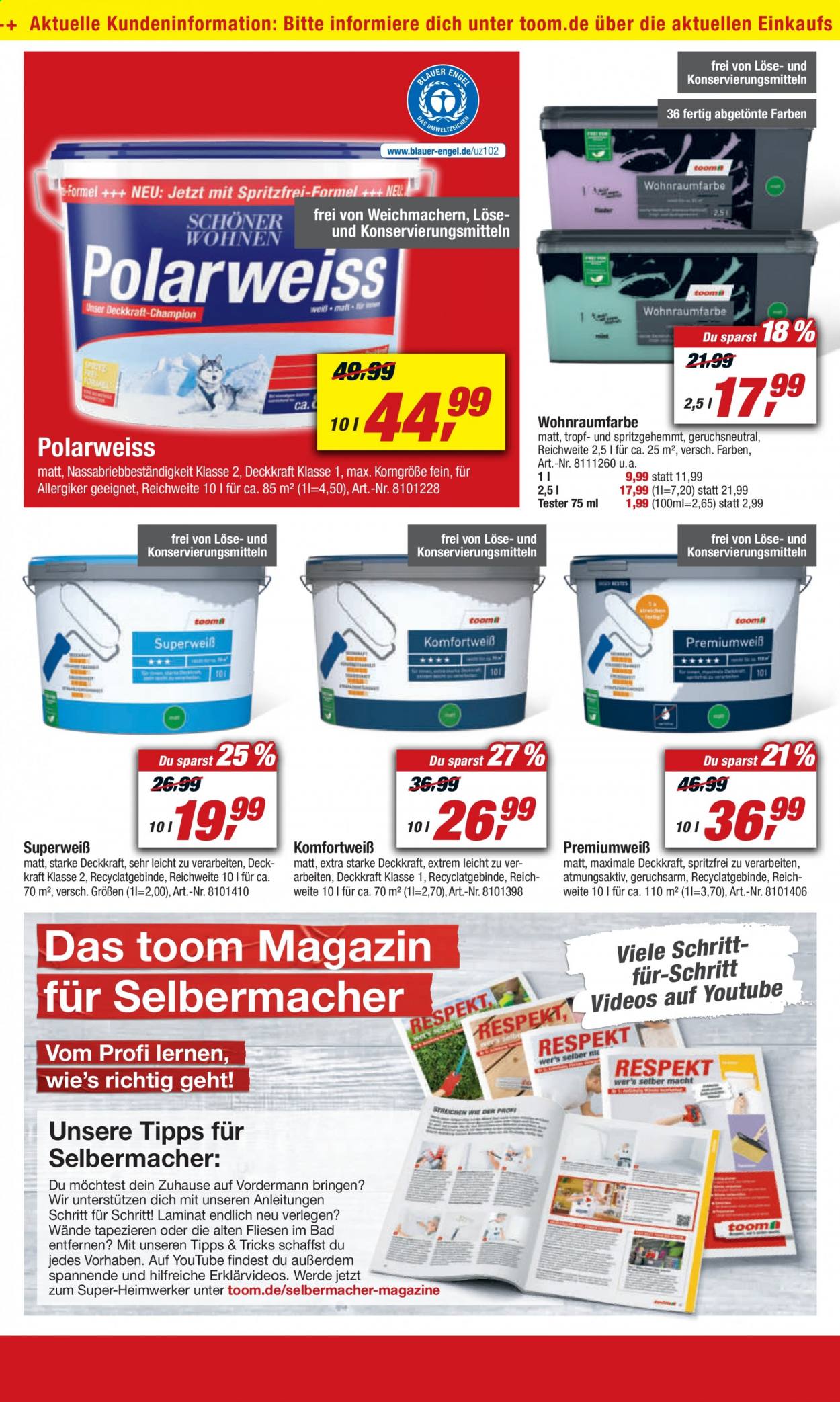 toom Baumarkt Prospekte  - 30.01.2021 - 5.02.2021. Seite 6