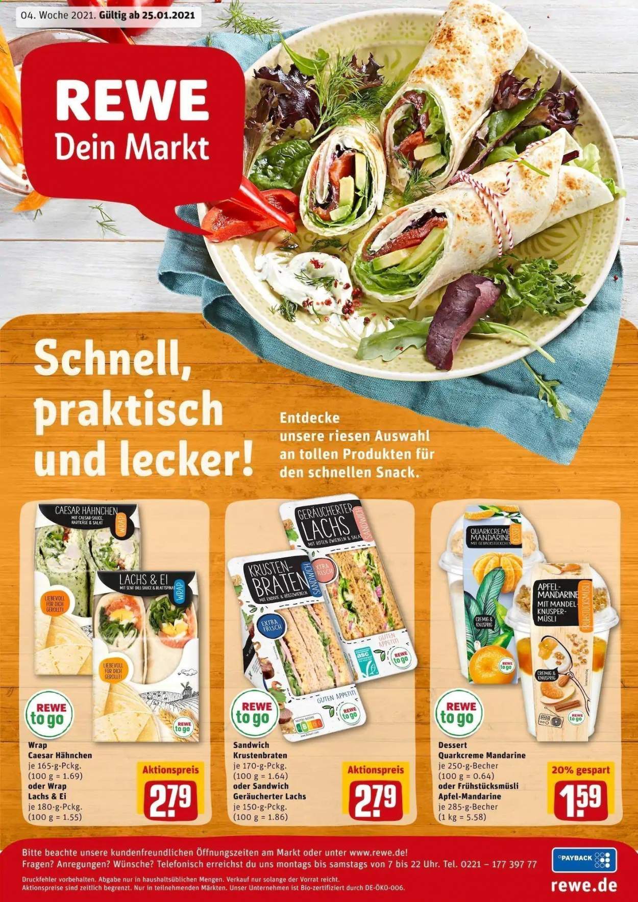 REWE Prospekte  - 25.01.2021 - 30.01.2021. Seite 25