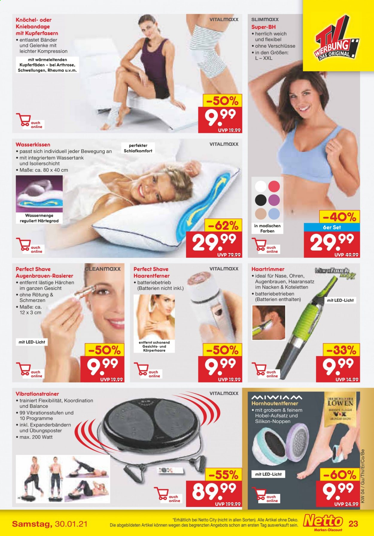 Netto Marken-Discount Prospekte  - 25.01.2021 - 30.01.2021. Seite 23