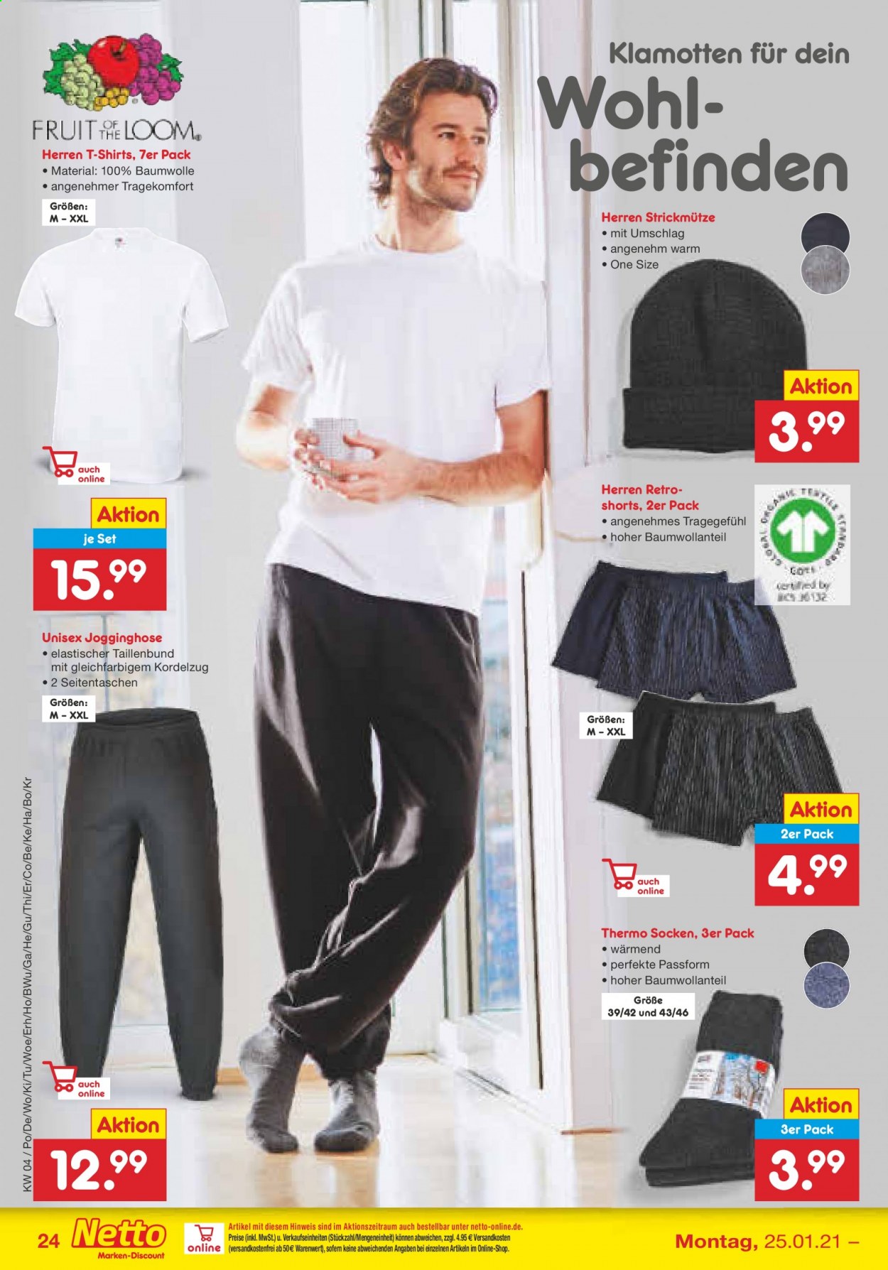 Netto Marken-Discount Prospekte  - 25.01.2021 - 30.01.2021. Seite 24