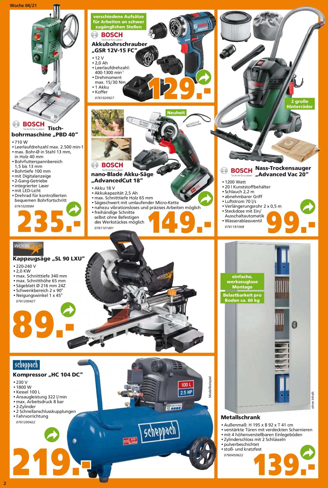 Globus Baumarkt Prospekte  - 26.01.2021 - 2.02.2021. Seite 2