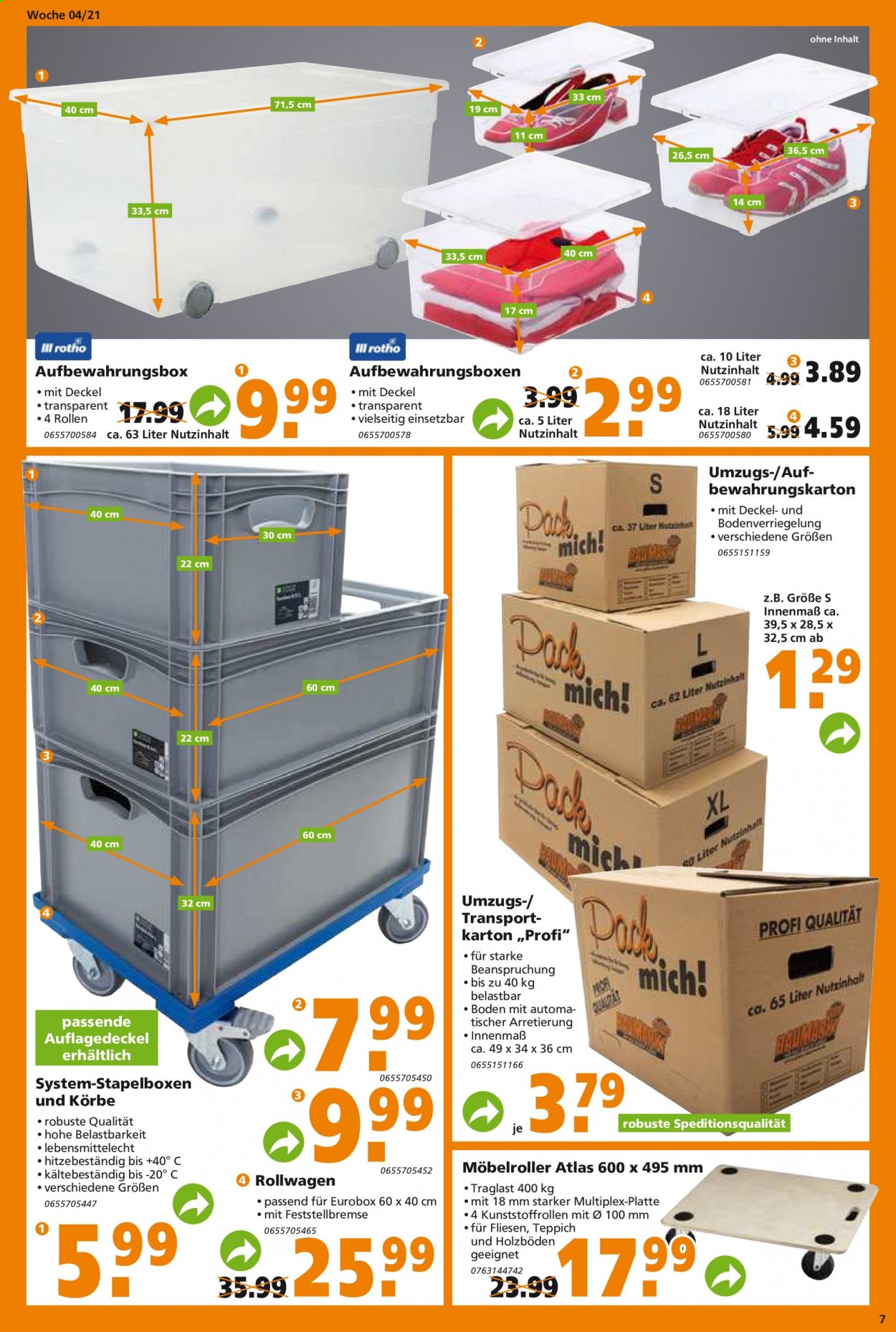 Globus Baumarkt Prospekte  - 26.01.2021 - 2.02.2021. Seite 7