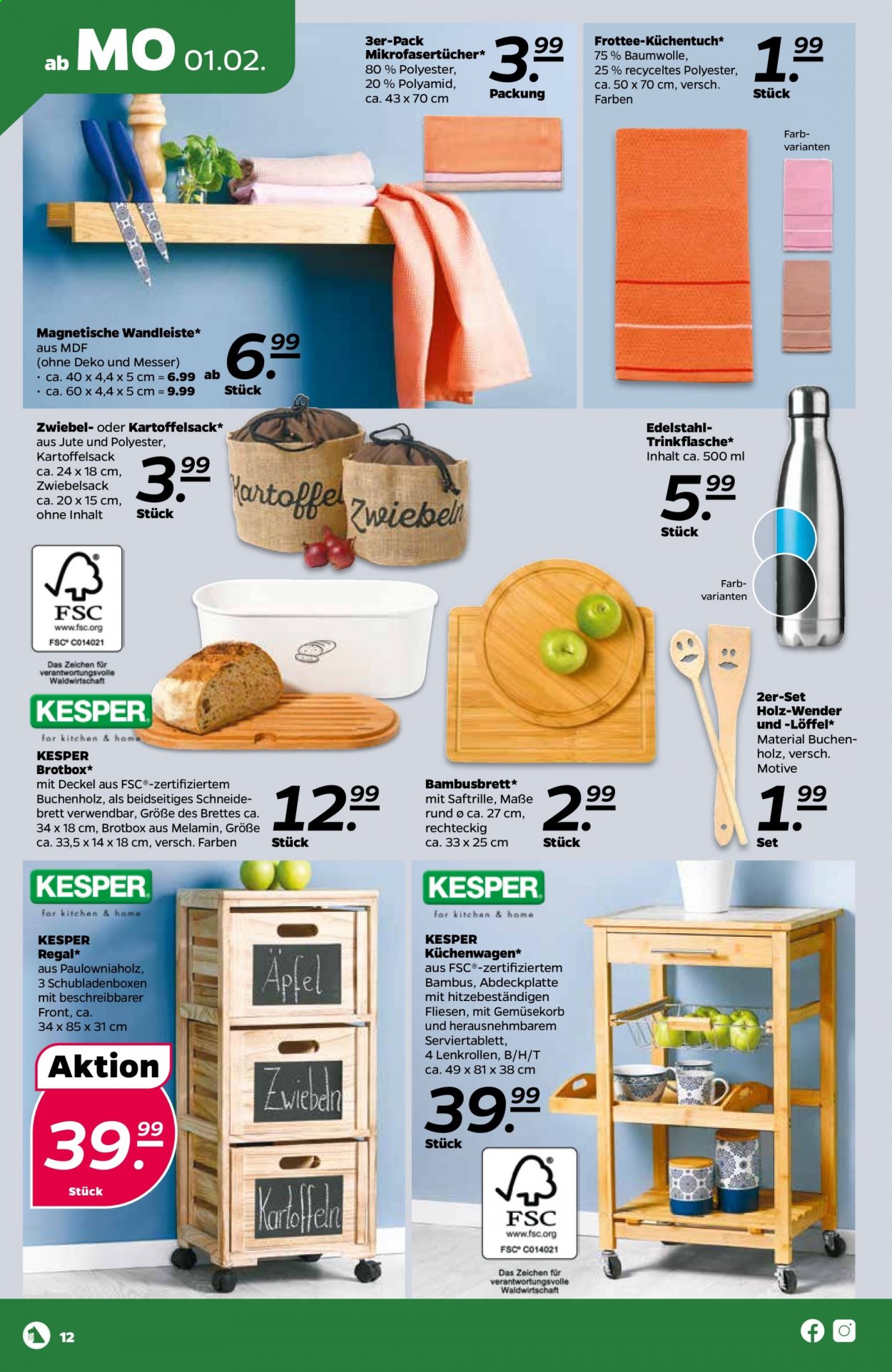 Netto Prospekte  - 1.02.2021 - 6.02.2021. Seite 12
