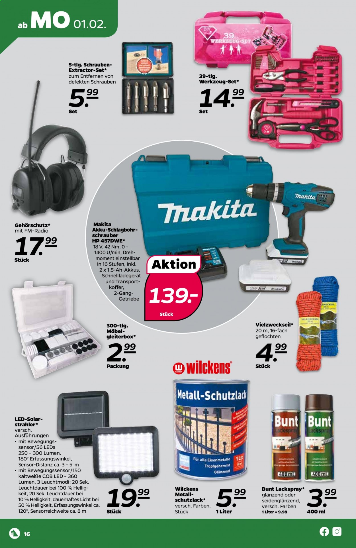 Netto Prospekte  - 1.02.2021 - 6.02.2021. Seite 16