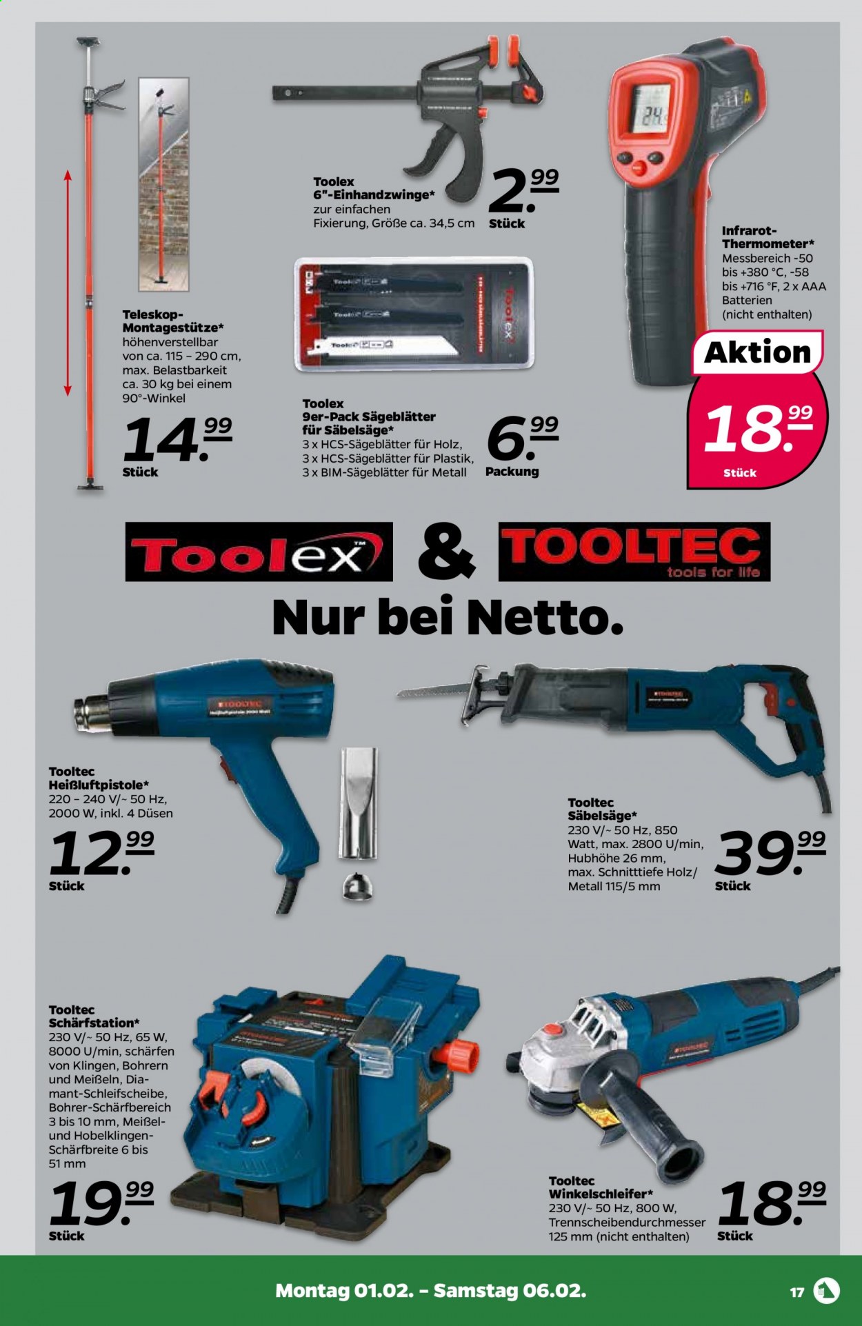 Netto Prospekte  - 1.02.2021 - 6.02.2021. Seite 17