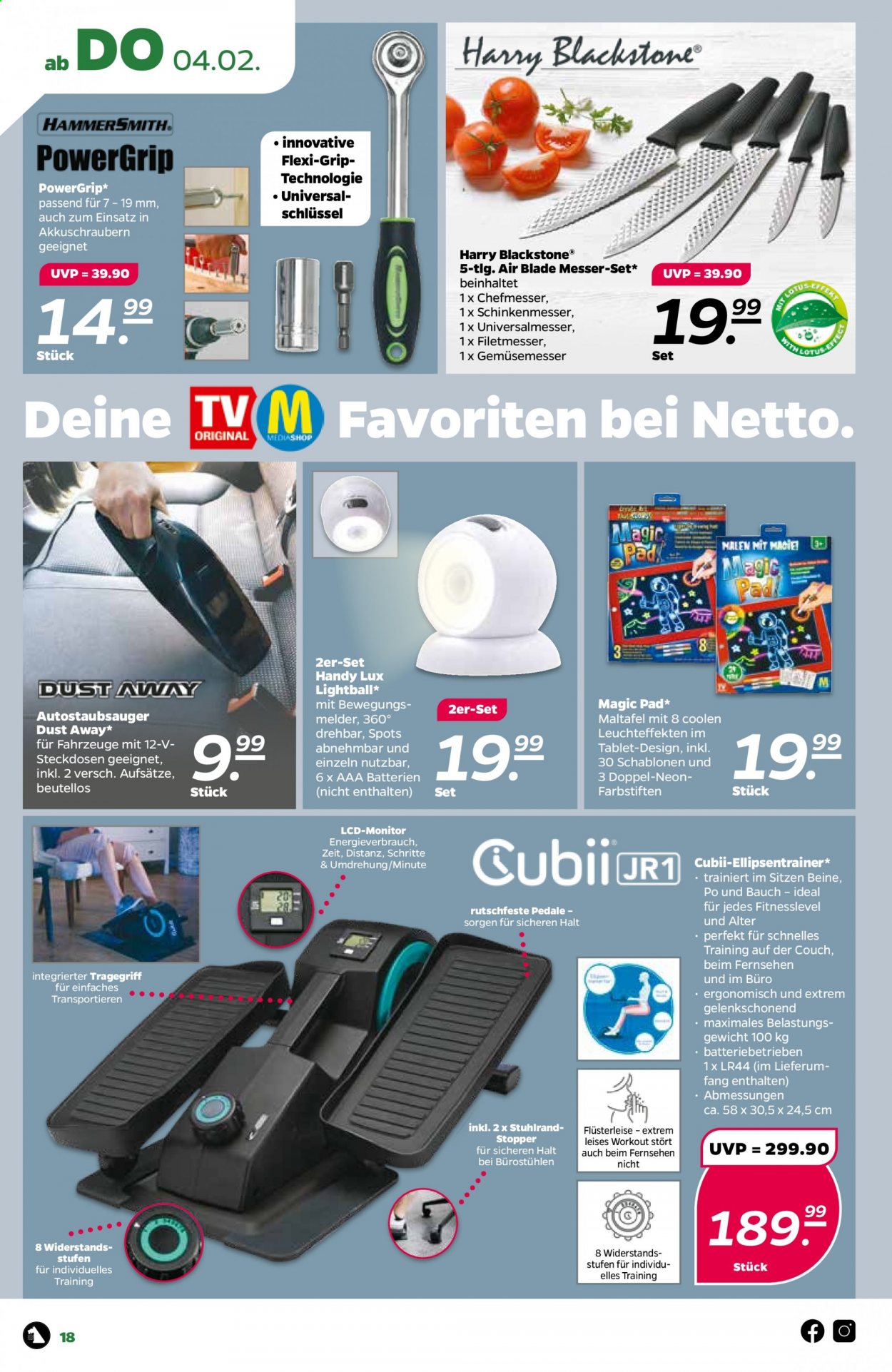 Netto Prospekte  - 1.02.2021 - 6.02.2021. Seite 18