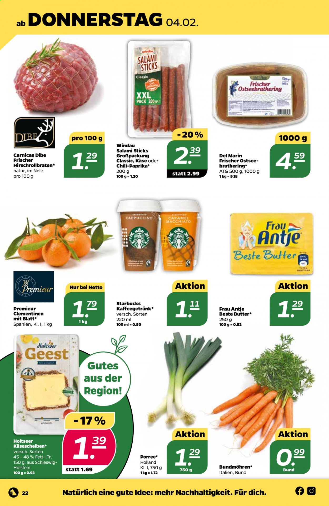 Netto Prospekte  - 1.02.2021 - 6.02.2021. Seite 22