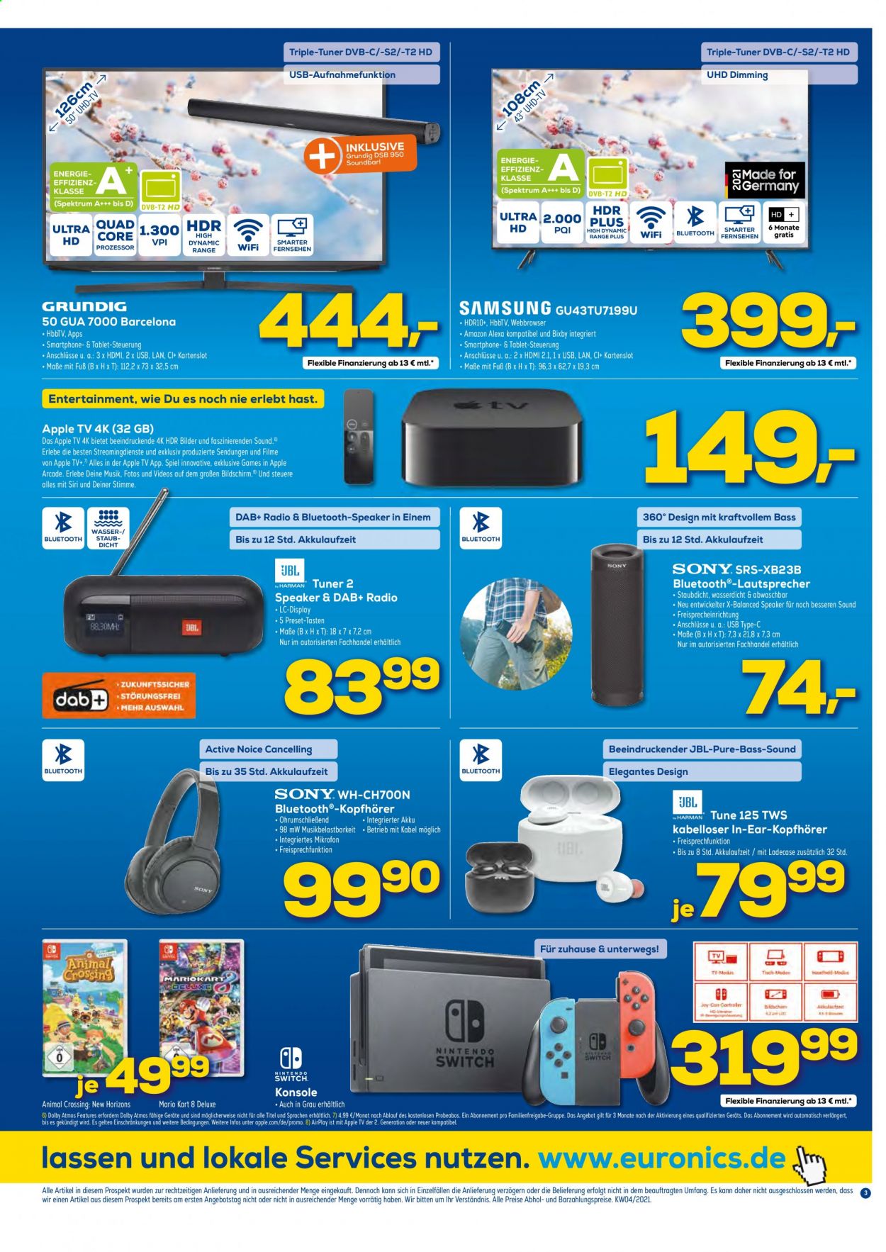 Euronics Prospekte  - 27.01.2021 - 2.02.2021. Seite 3