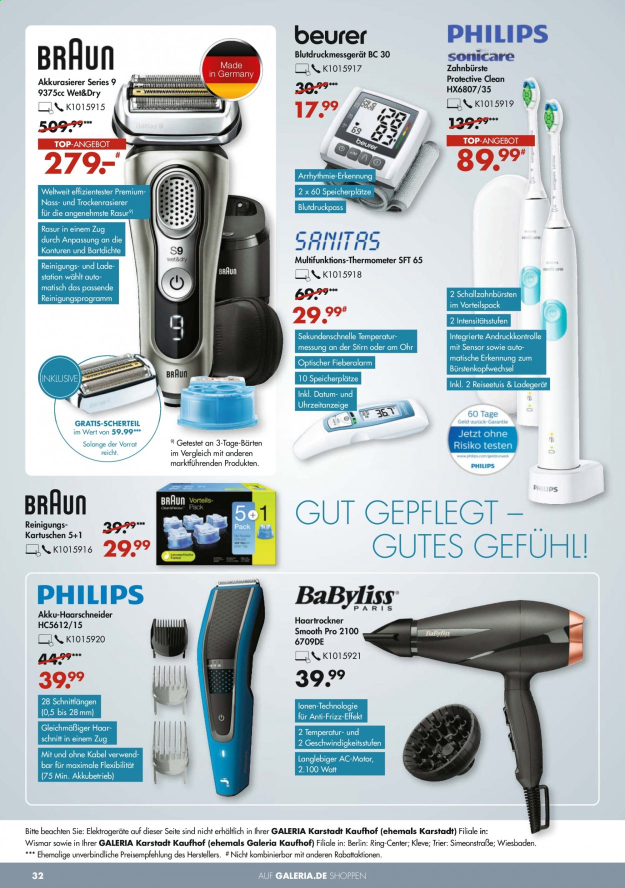 GALERIA Karstadt Kaufhof Prospekte  - 27.01.2021 - 2.02.2021. Seite 32