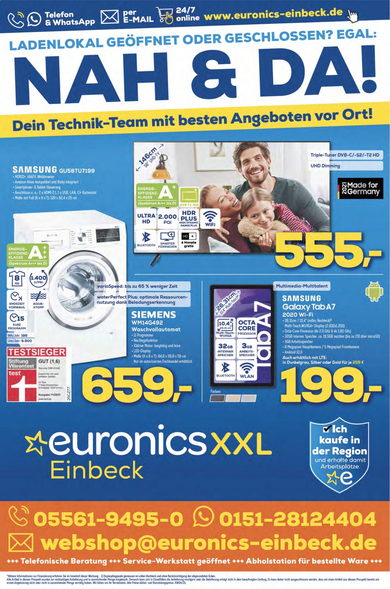 Euronics Prospekte  - 27.01.2021 - 3.02.2021. Seite 1
