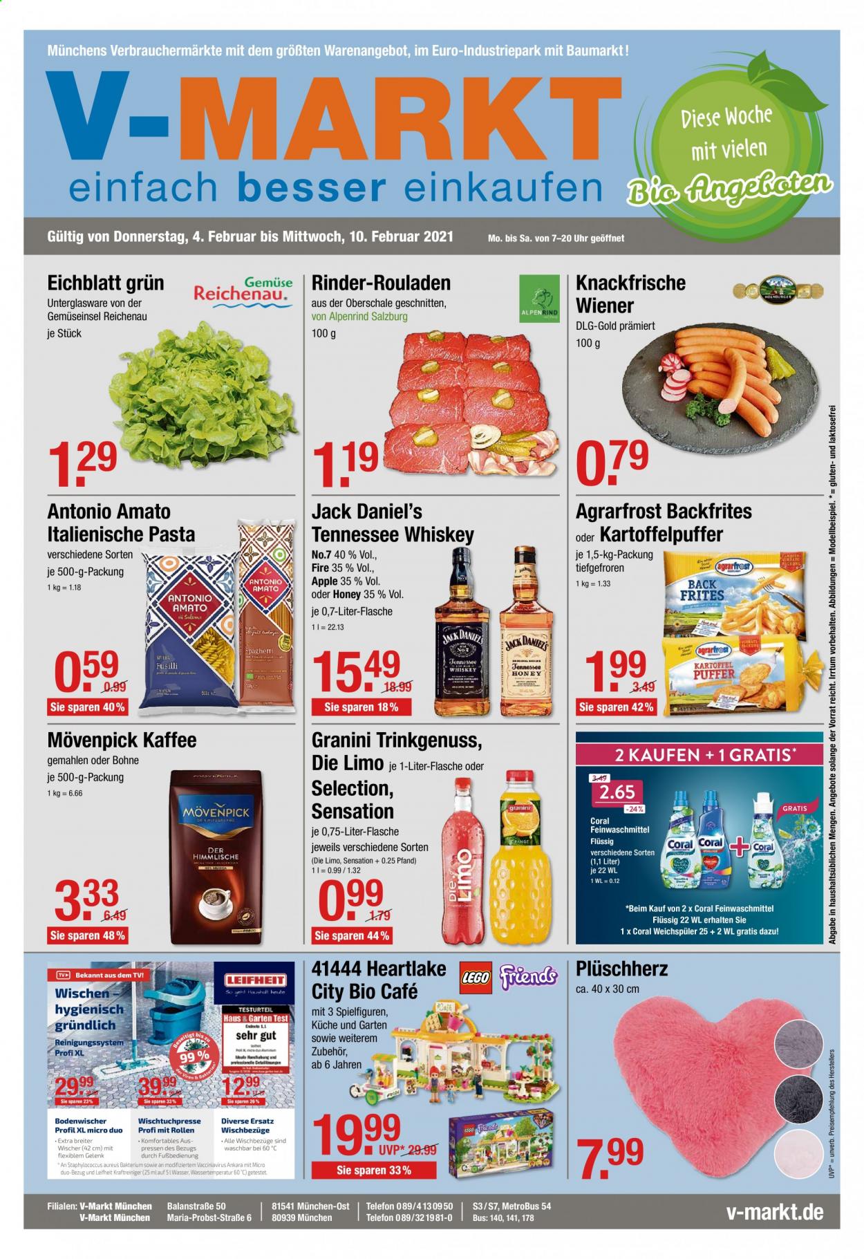 V-Markt Prospekte  - 4.02.2021 - 10.02.2021. Seite 1