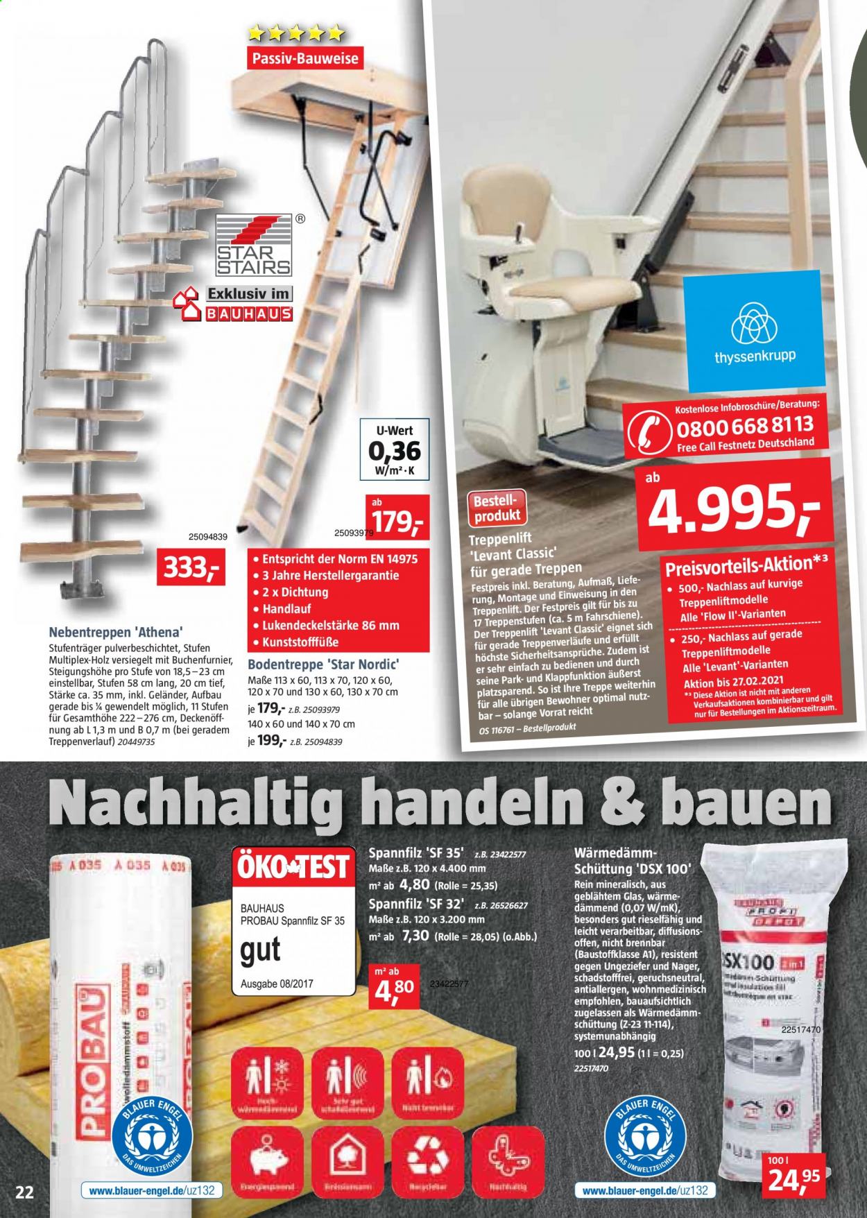 Bauhaus Prospekte  - 29.01.2021 - 27.02.2021. Seite 22
