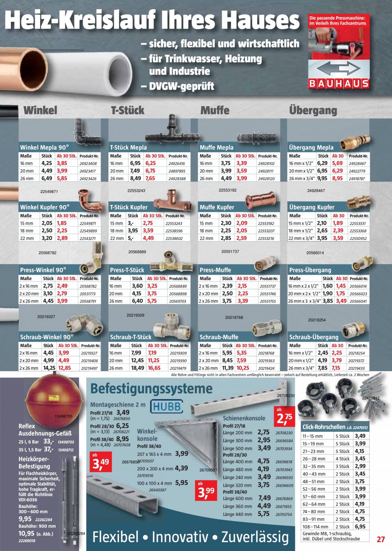 Bauhaus Prospekte  - 29.01.2021 - 27.02.2021. Seite 27