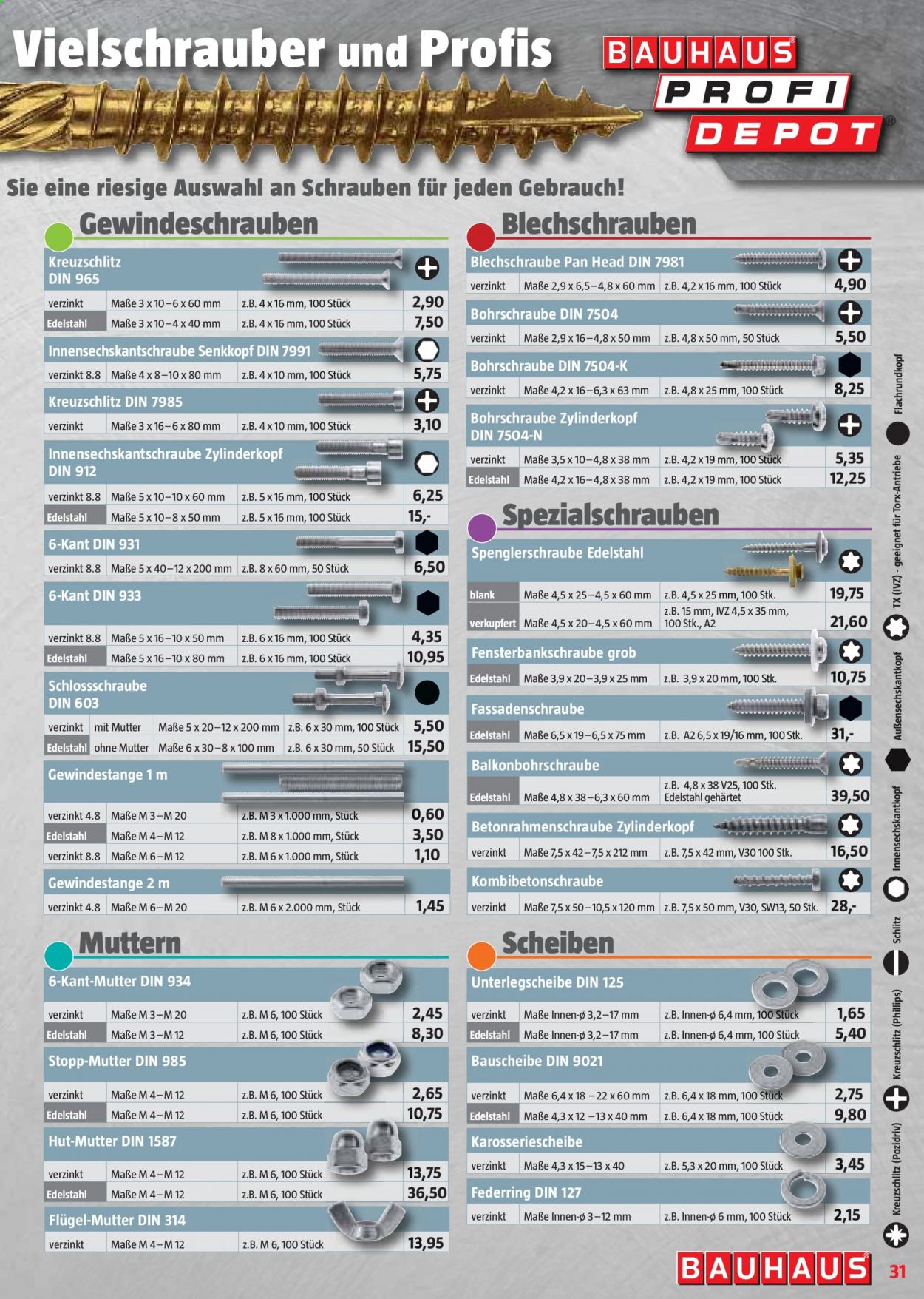 Bauhaus Prospekte  - 29.01.2021 - 27.02.2021. Seite 31