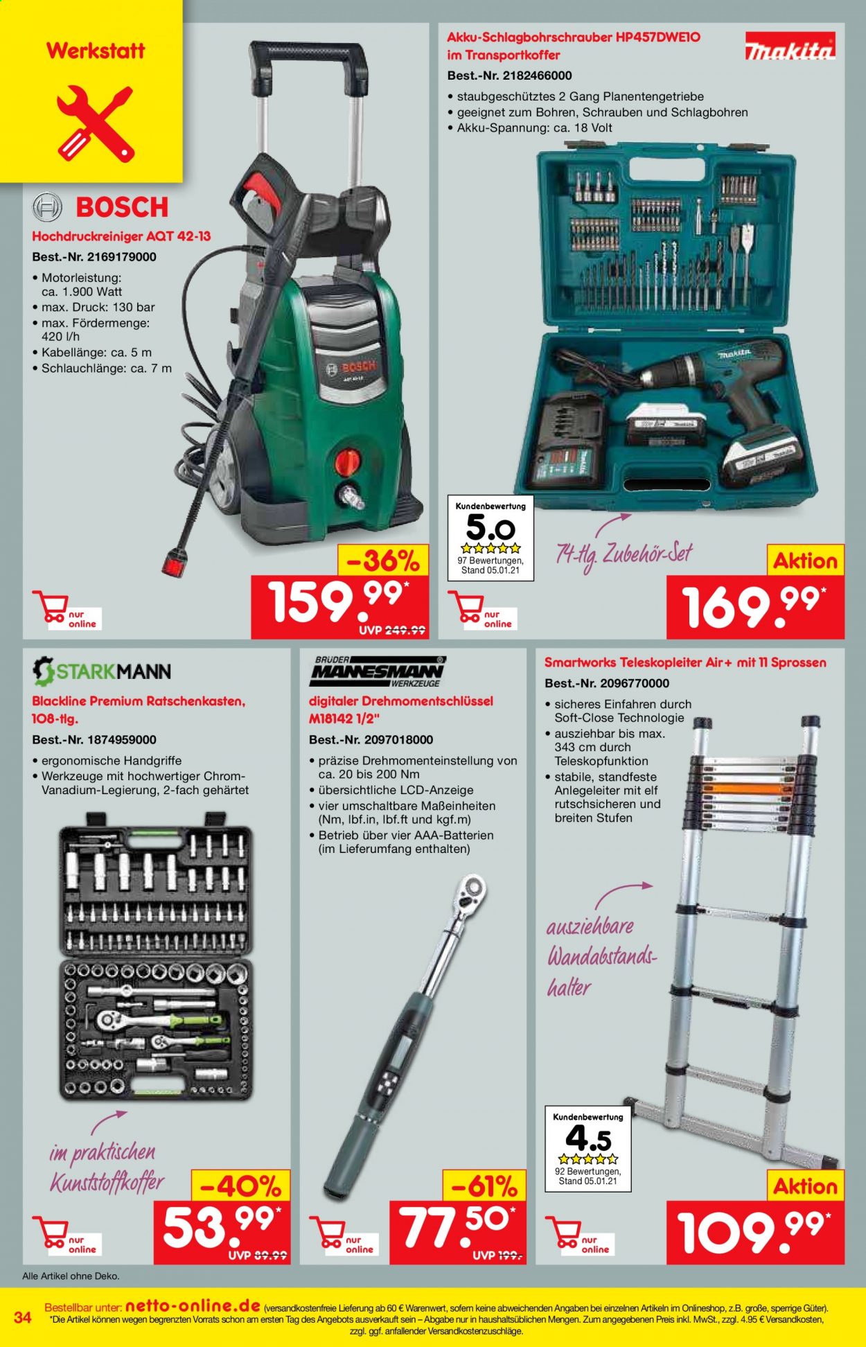 Netto Marken-Discount Prospekte  - 28.01.2021 - 28.02.2021. Seite 34