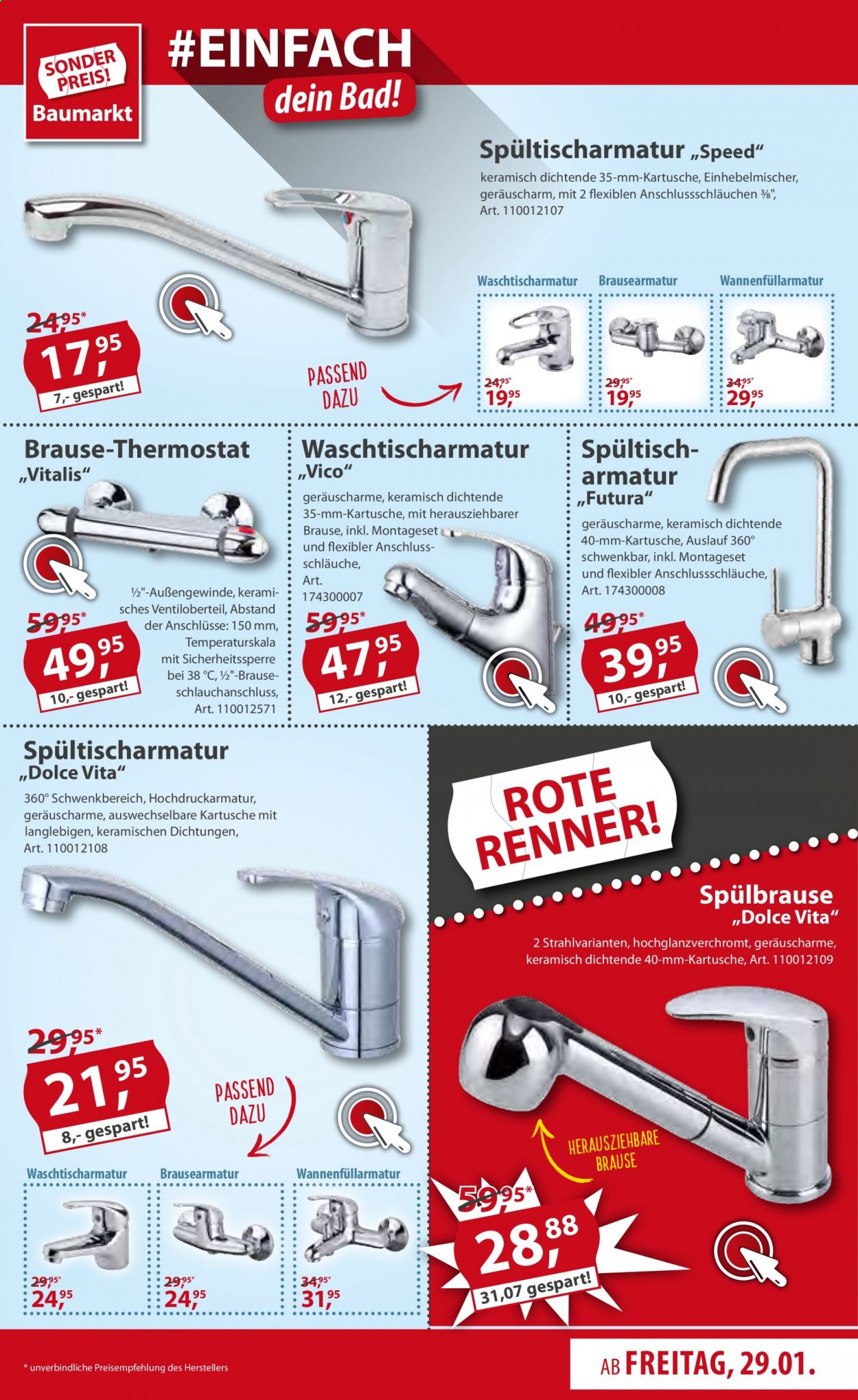 Sonderpreis-Baumarkt Prospekte  - 29.01.2021 - 5.02.2021. Seite 9