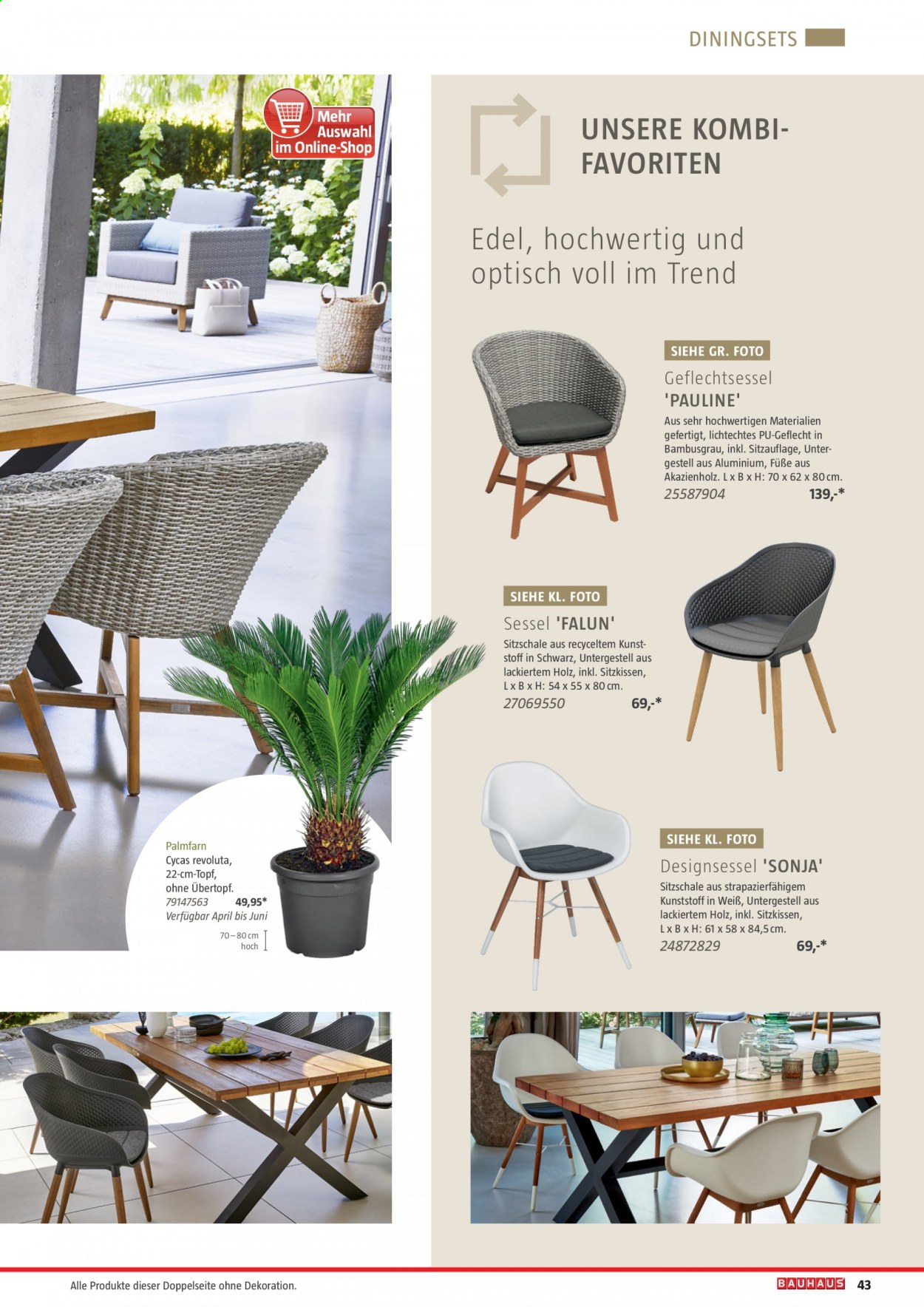 Bauhaus Prospekte  - 30.01.2021 - 30.06.2021. Seite 43
