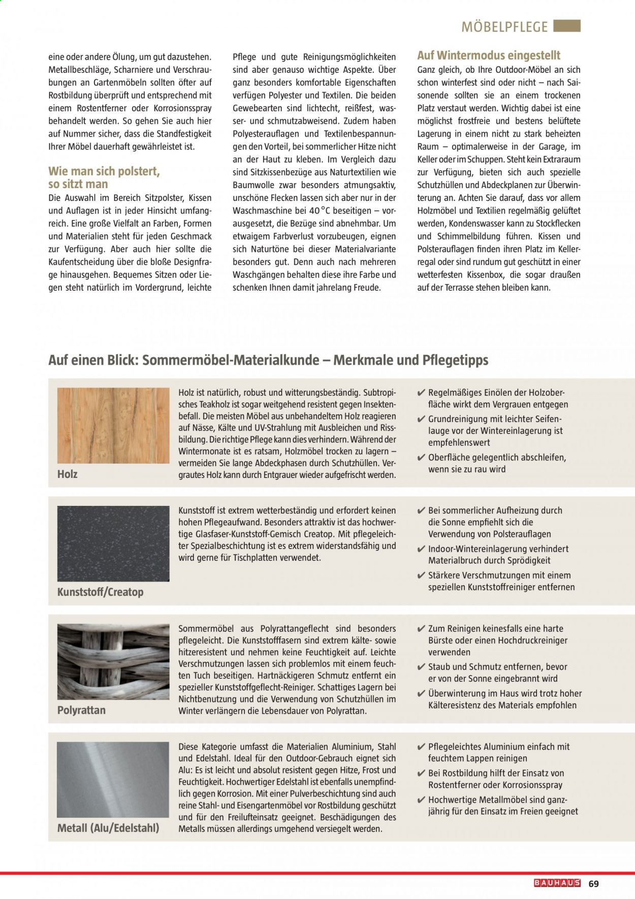 Bauhaus Prospekte  - 30.01.2021 - 30.06.2021. Seite 69