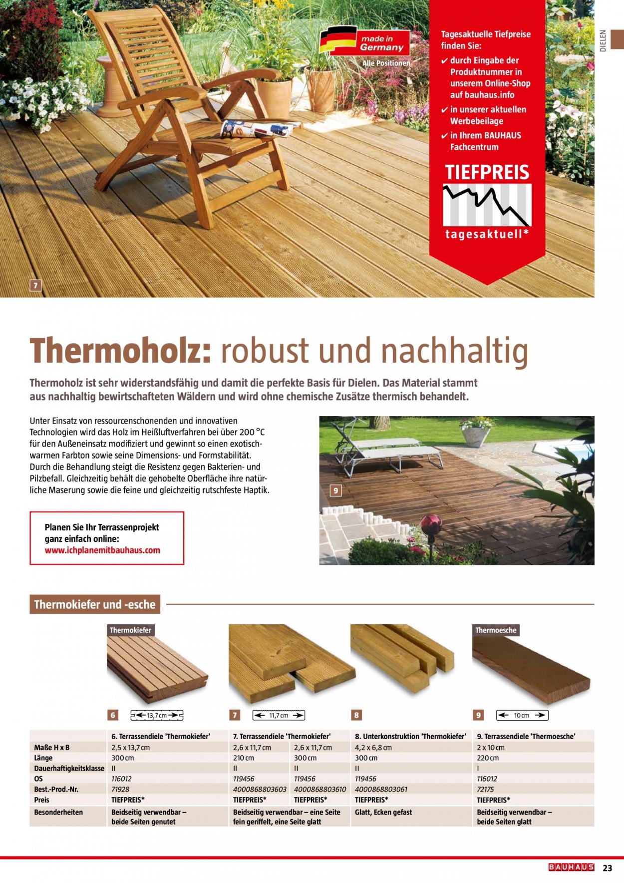 Bauhaus Prospekte  - 30.01.2021 - 30.06.2021. Seite 23