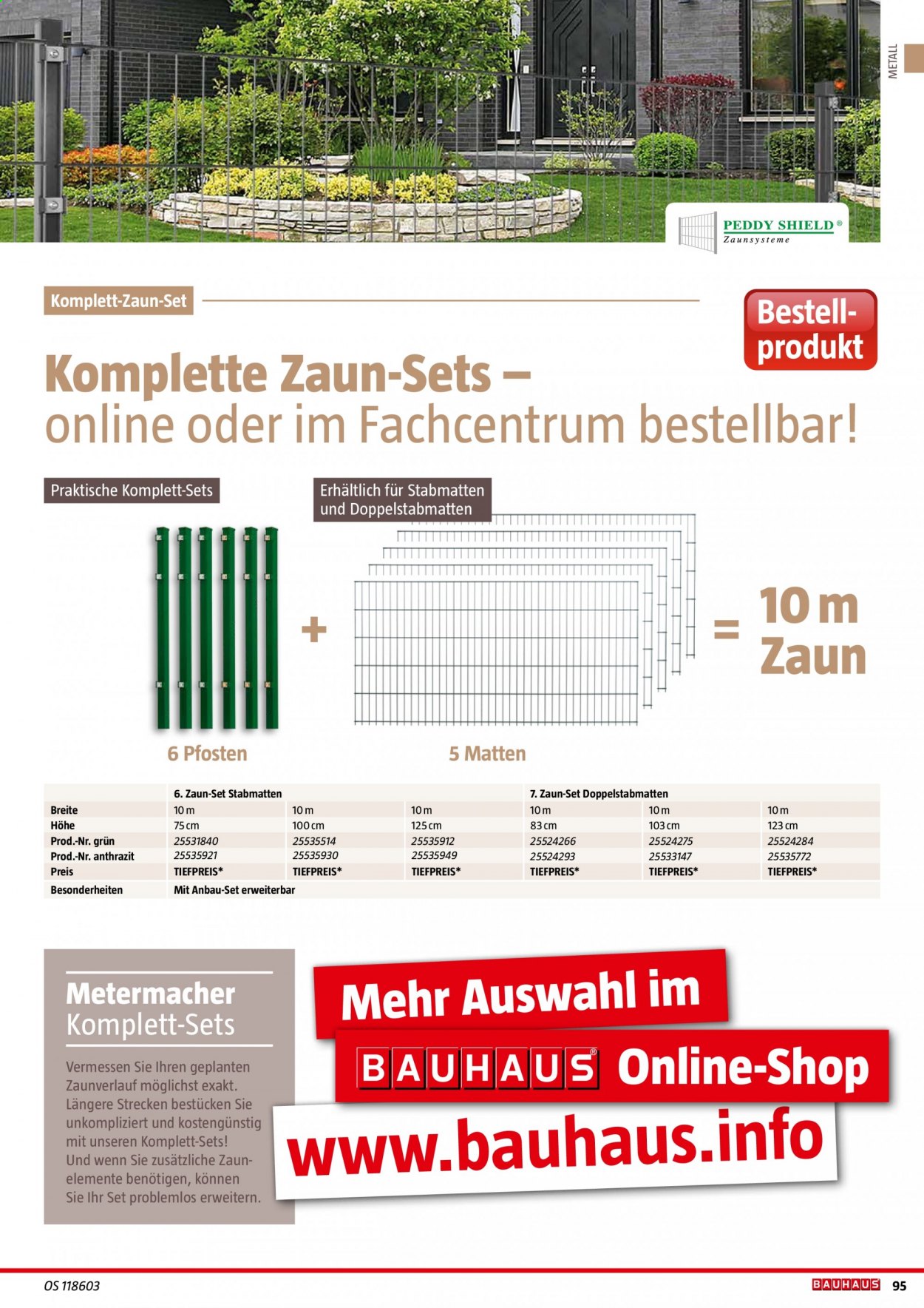 Bauhaus Prospekte  - 30.01.2021 - 30.06.2021. Seite 95