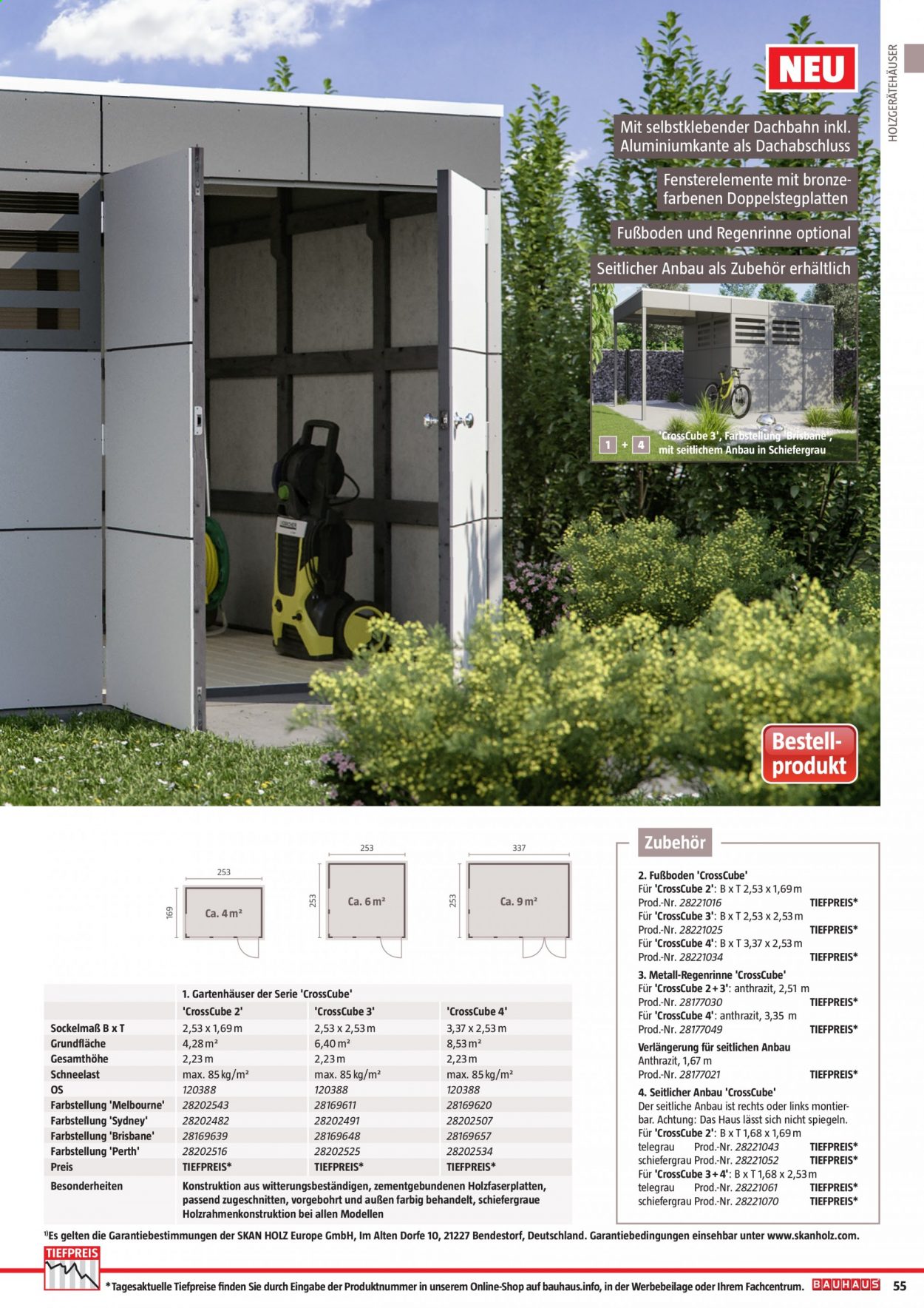 Bauhaus Prospekte  - 30.01.2021 - 30.06.2021. Seite 55
