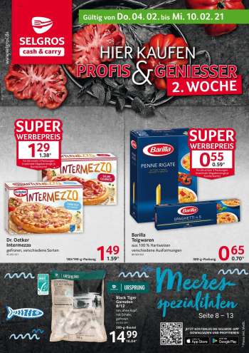 Prospekte Selgros - 4.2.2021 - 10.2.2021.