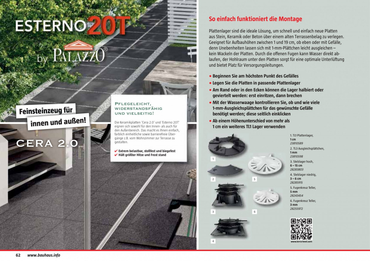 Bauhaus Prospekte  - 30.01.2021 - 30.06.2021. Seite 62