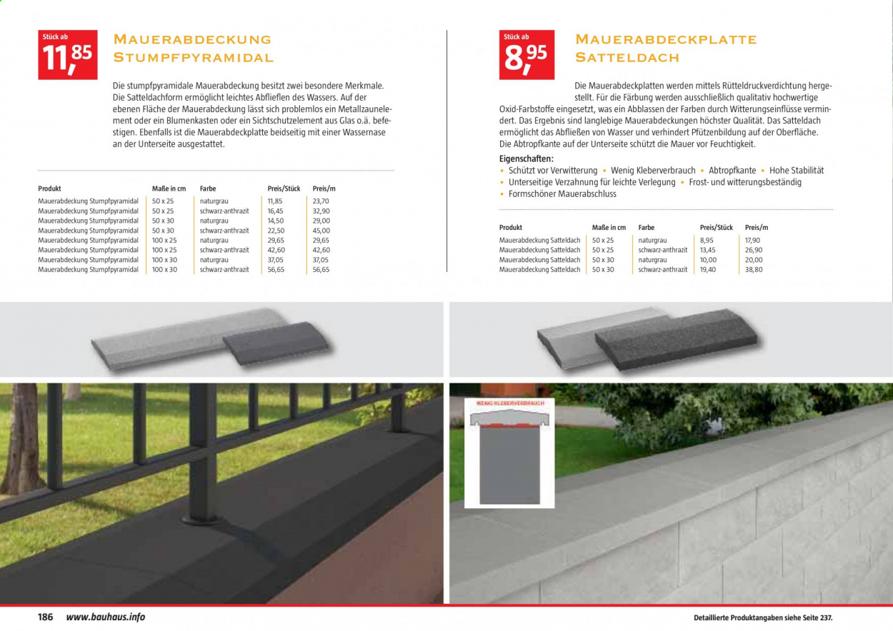 Bauhaus Prospekte  - 30.01.2021 - 30.06.2021. Seite 186