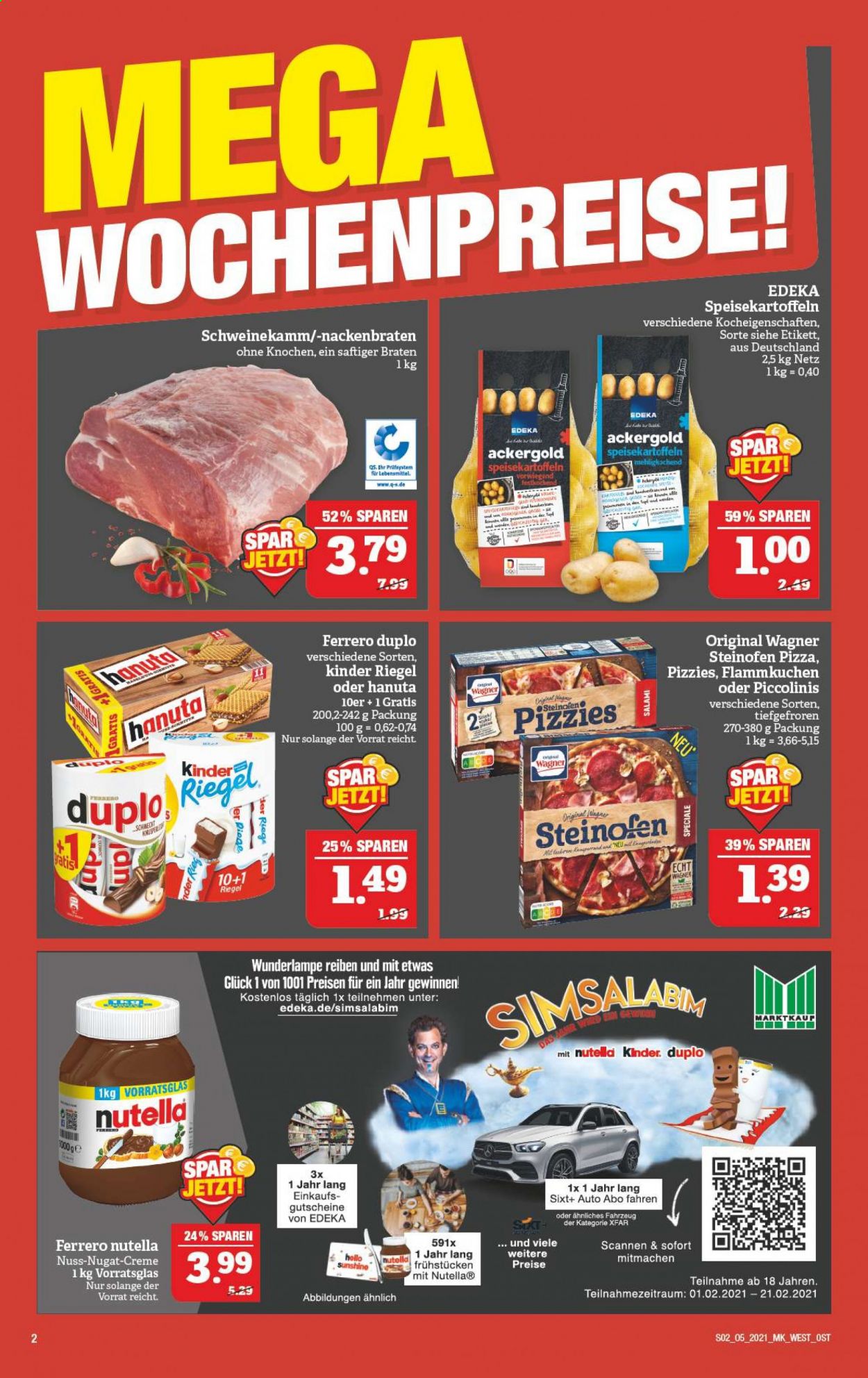 Marktkauf Prospekte  - 1.02.2021 - 6.02.2021. Seite 6