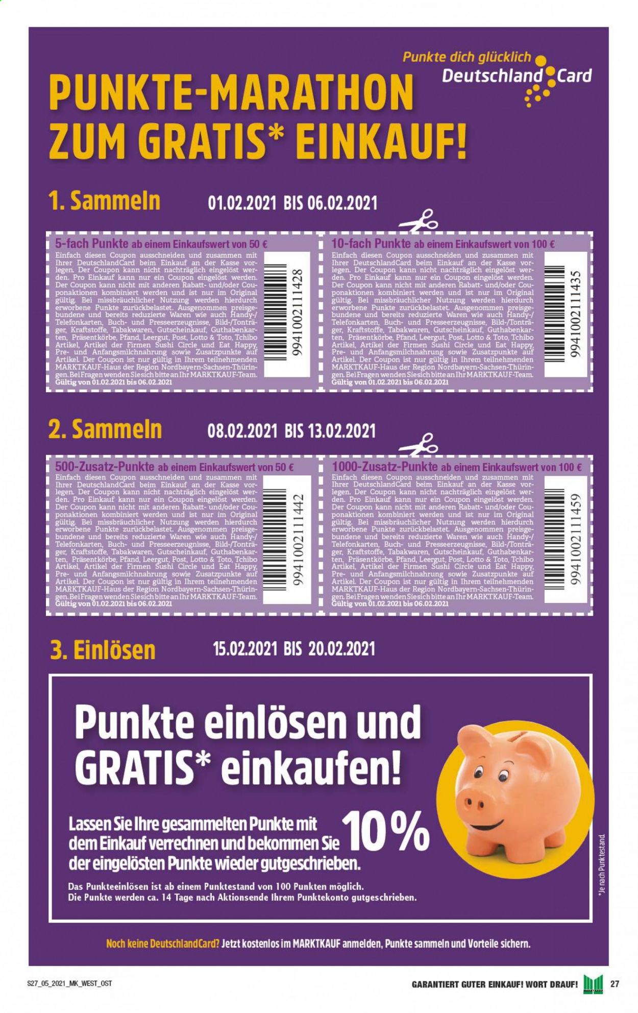 Marktkauf Prospekte  - 1.02.2021 - 6.02.2021. Seite 31