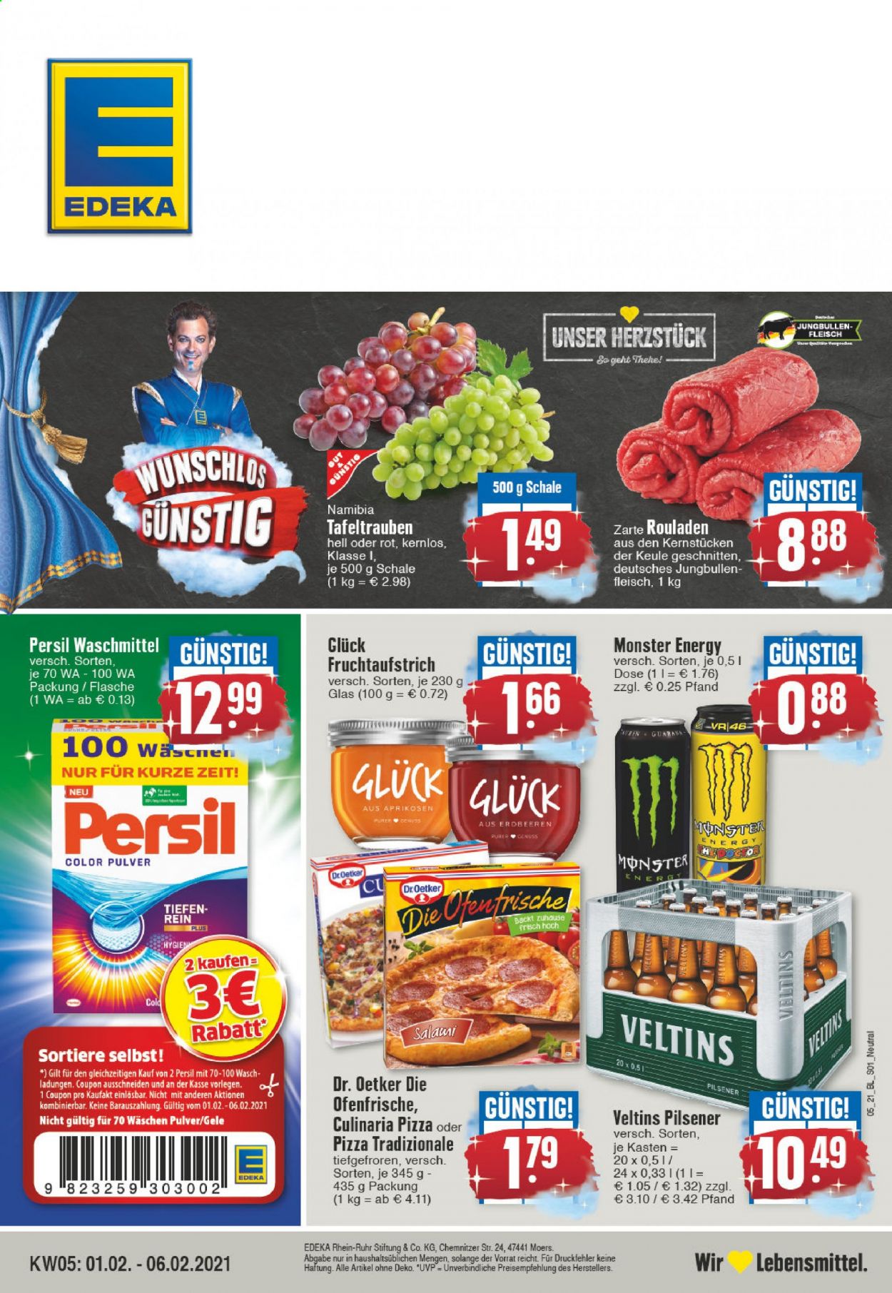 Edeka Prospekte  - 1.02.2021 - 6.02.2021. Seite 1