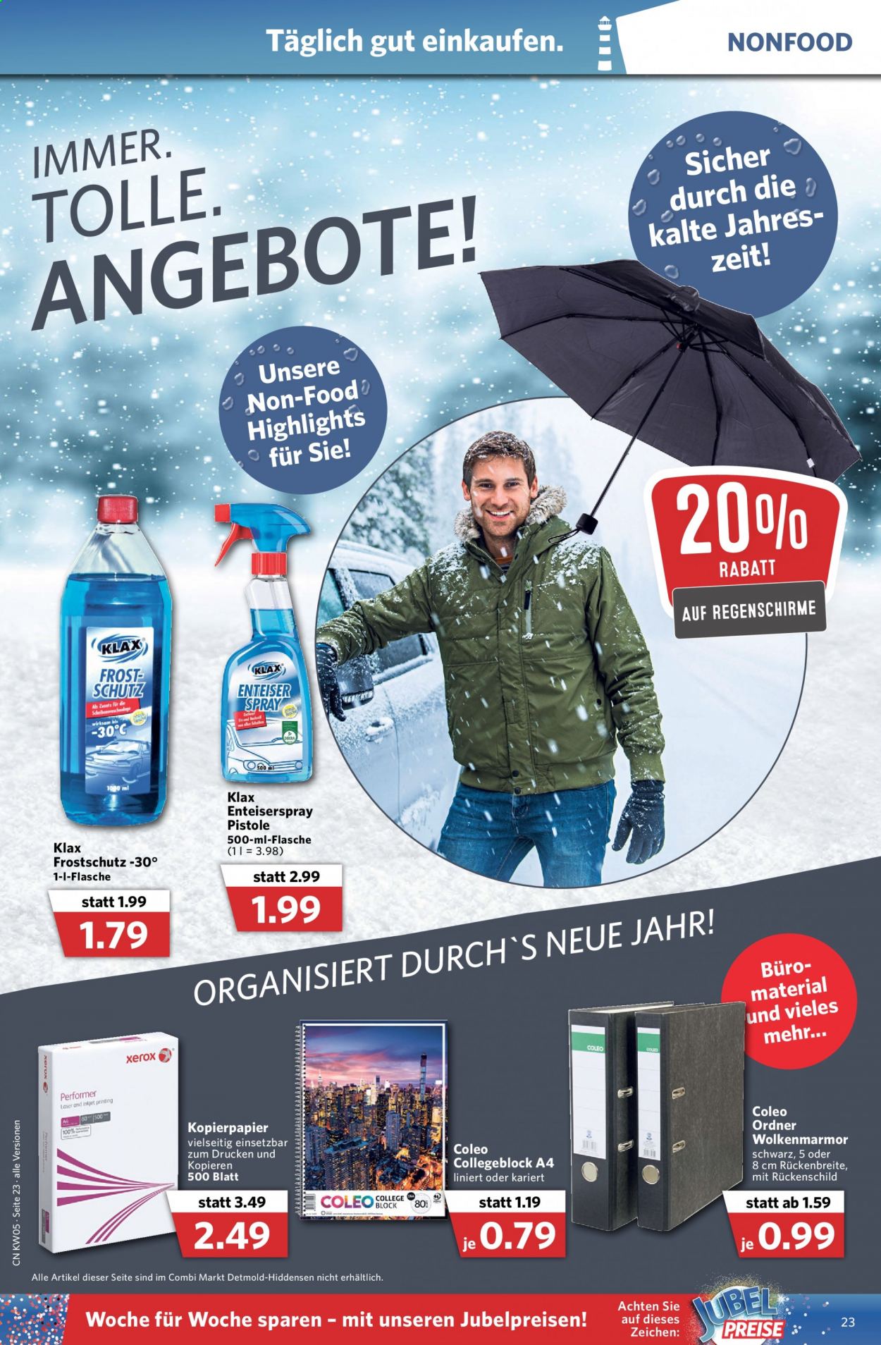 Combi Prospekte  - 1.02.2021 - 6.02.2021. Seite 23