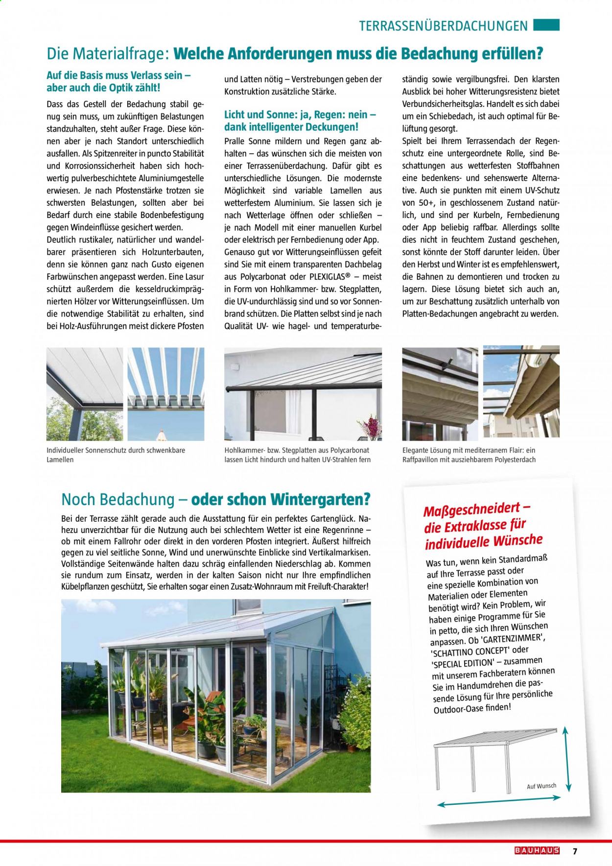 Bauhaus Prospekte  - 30.01.2021 - 31.12.2021. Seite 7