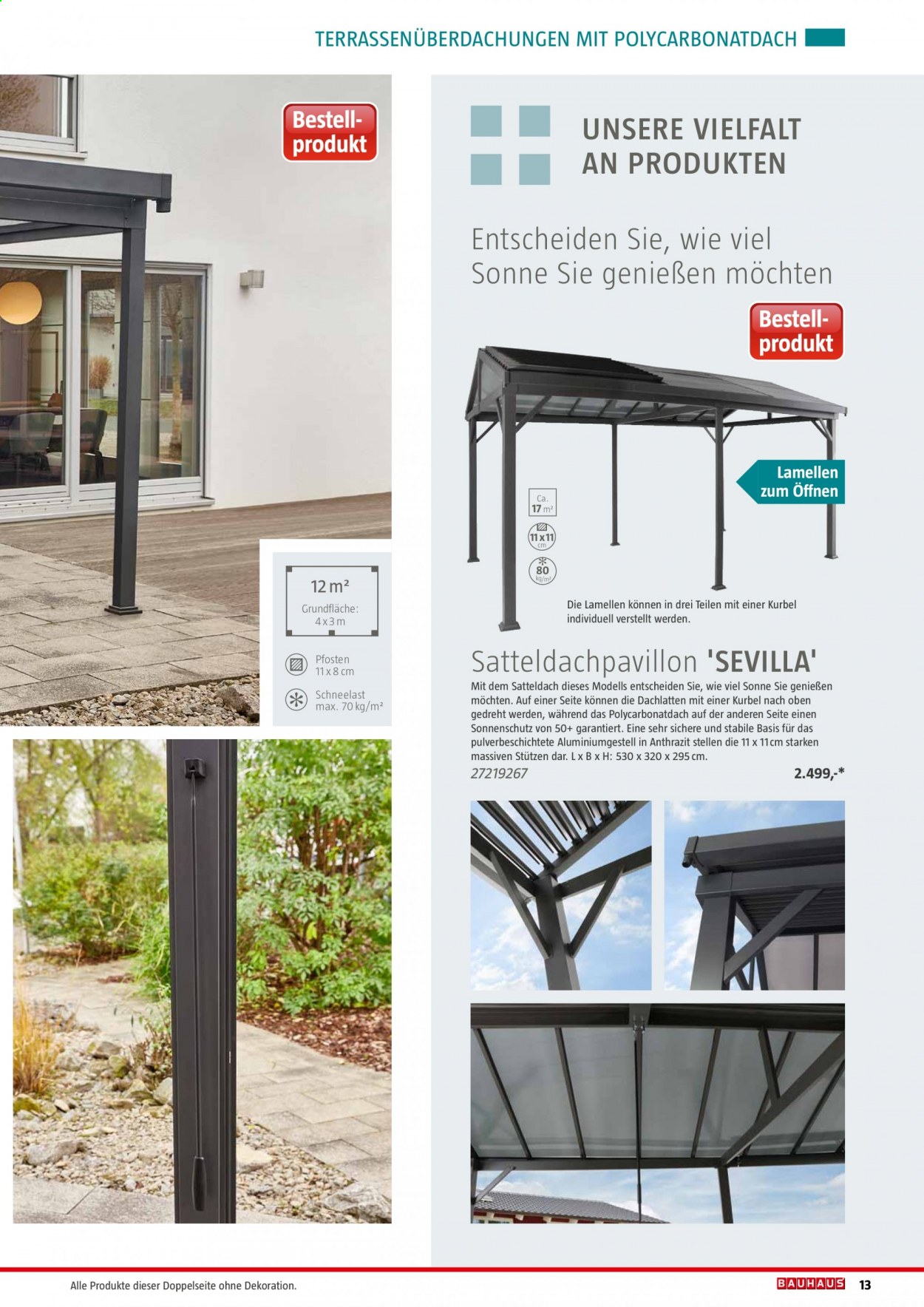 Bauhaus Prospekte  - 30.01.2021 - 31.12.2021. Seite 13