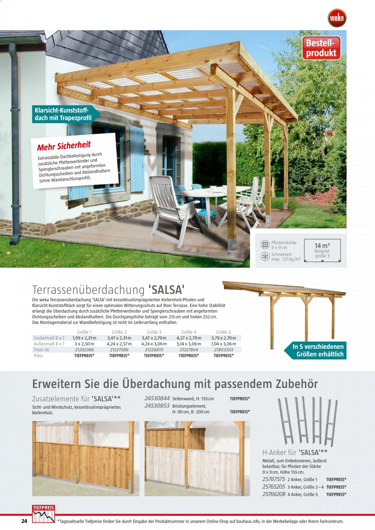 Bauhaus Prospekte  - 30.01.2021 - 31.12.2021. Seite 24