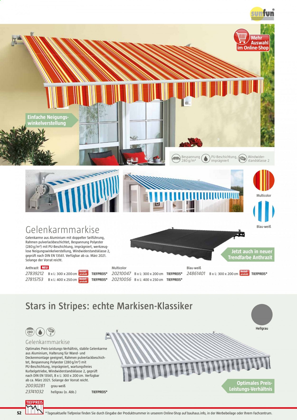 Bauhaus Prospekte  - 30.01.2021 - 31.12.2021. Seite 52
