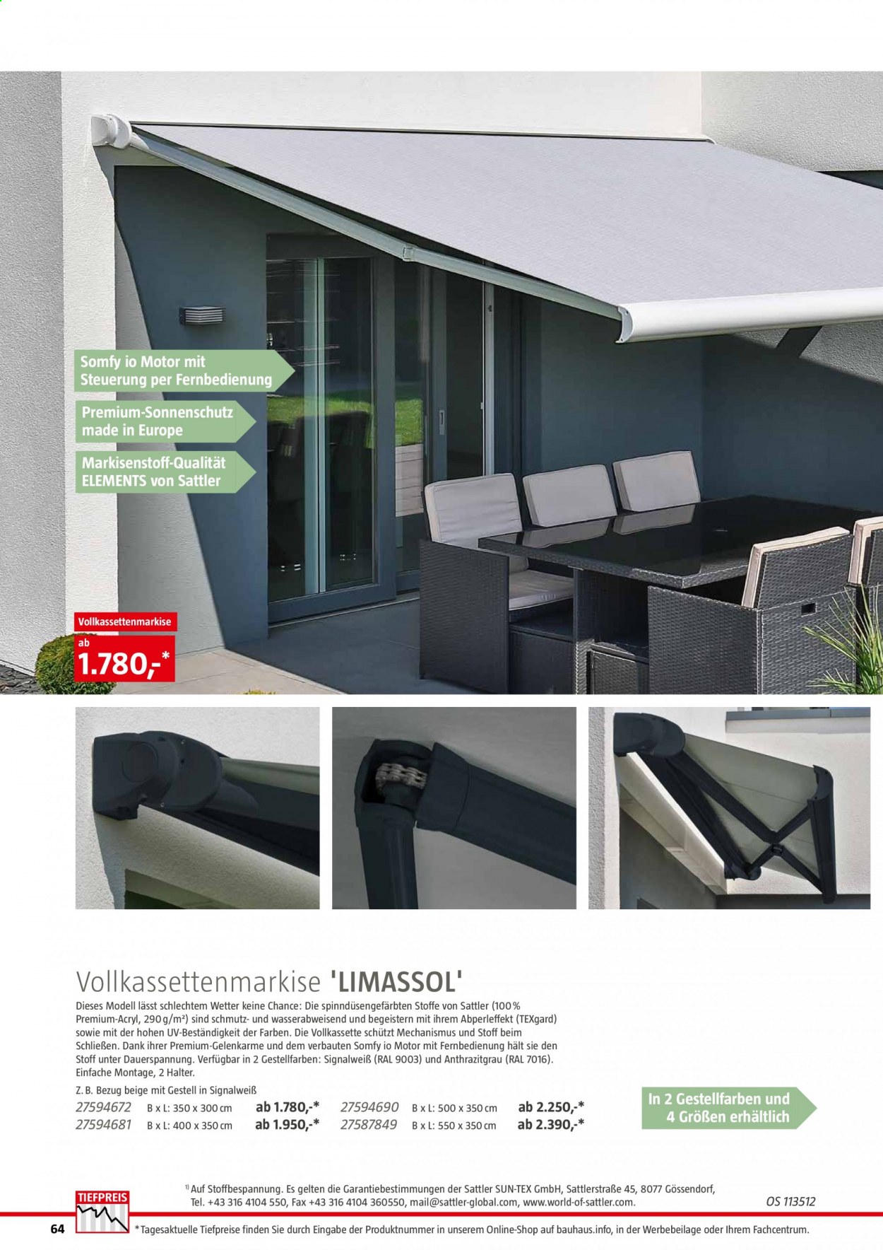 Bauhaus Prospekte  - 30.01.2021 - 31.12.2021. Seite 64
