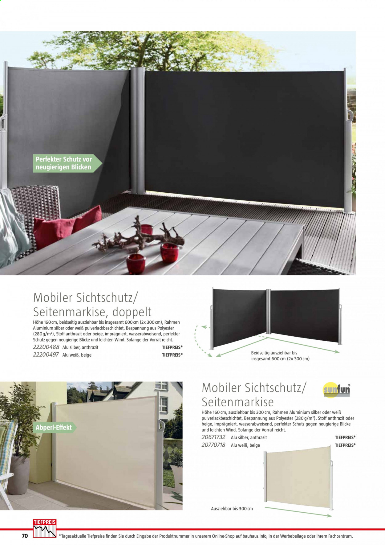 Bauhaus Prospekte  - 30.01.2021 - 31.12.2021. Seite 70