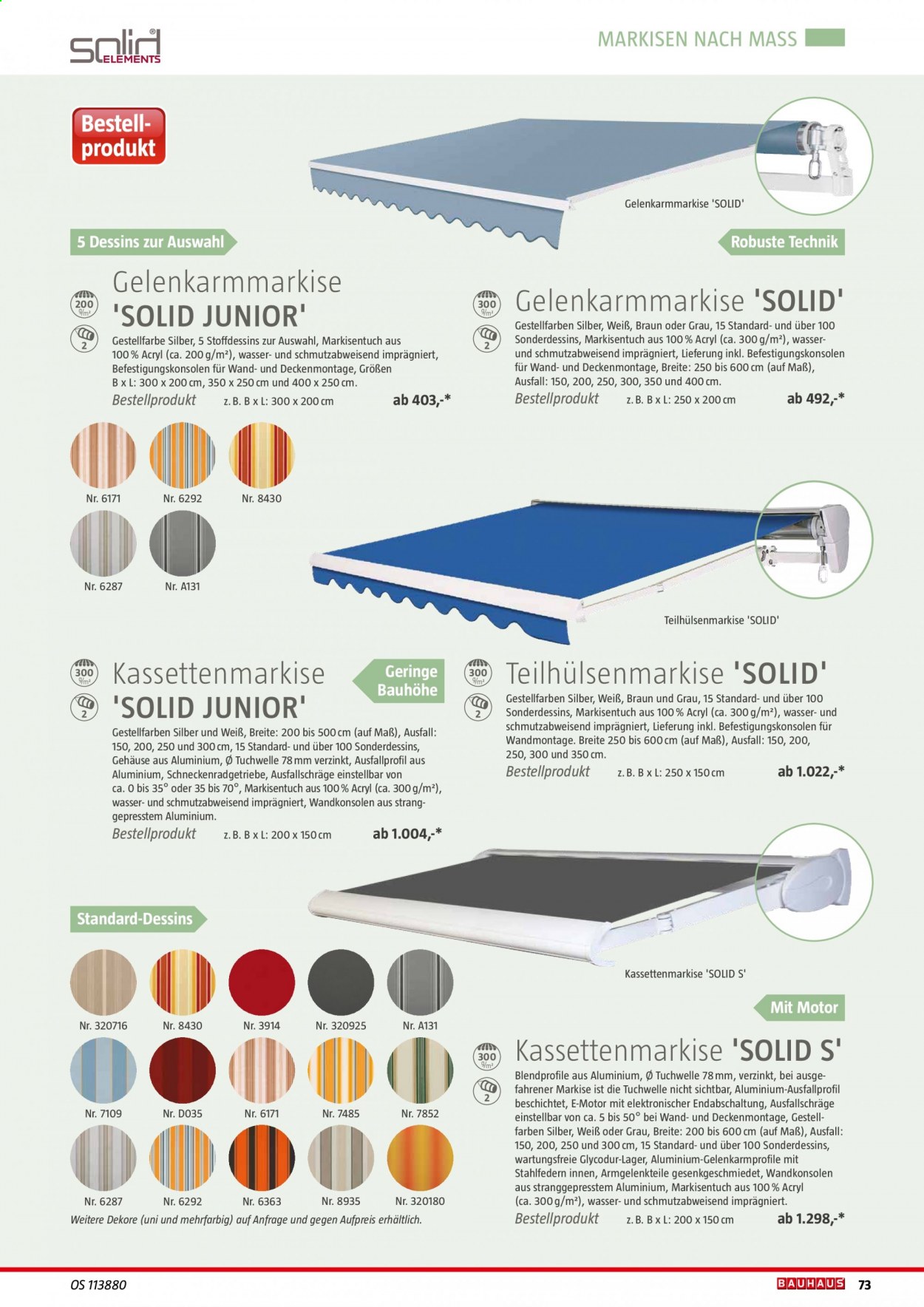 Bauhaus Prospekte  - 30.01.2021 - 31.12.2021. Seite 73