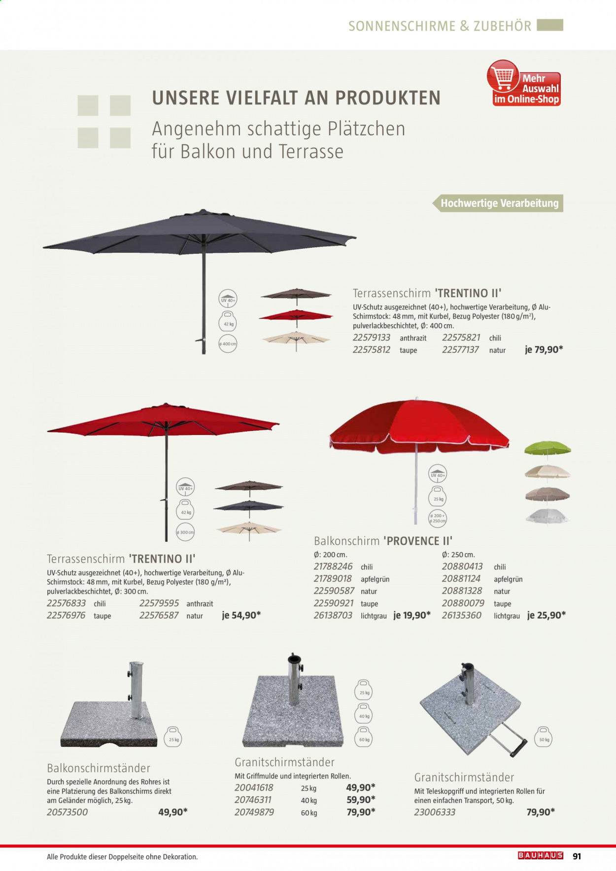 Bauhaus Prospekte  - 30.01.2021 - 31.12.2021. Seite 91