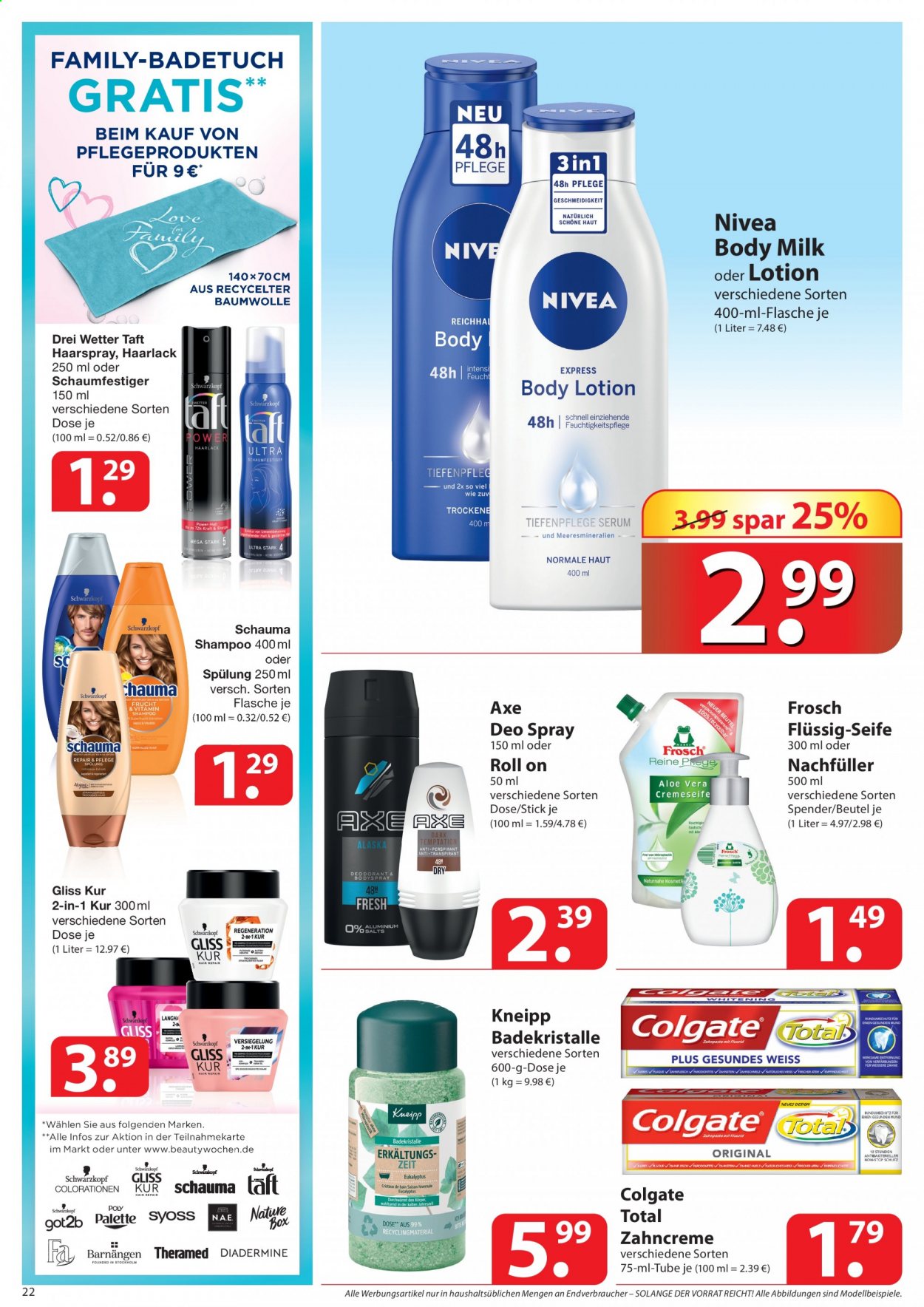 famila Prospekte  - 1.02.2021 - 6.02.2021. Seite 22