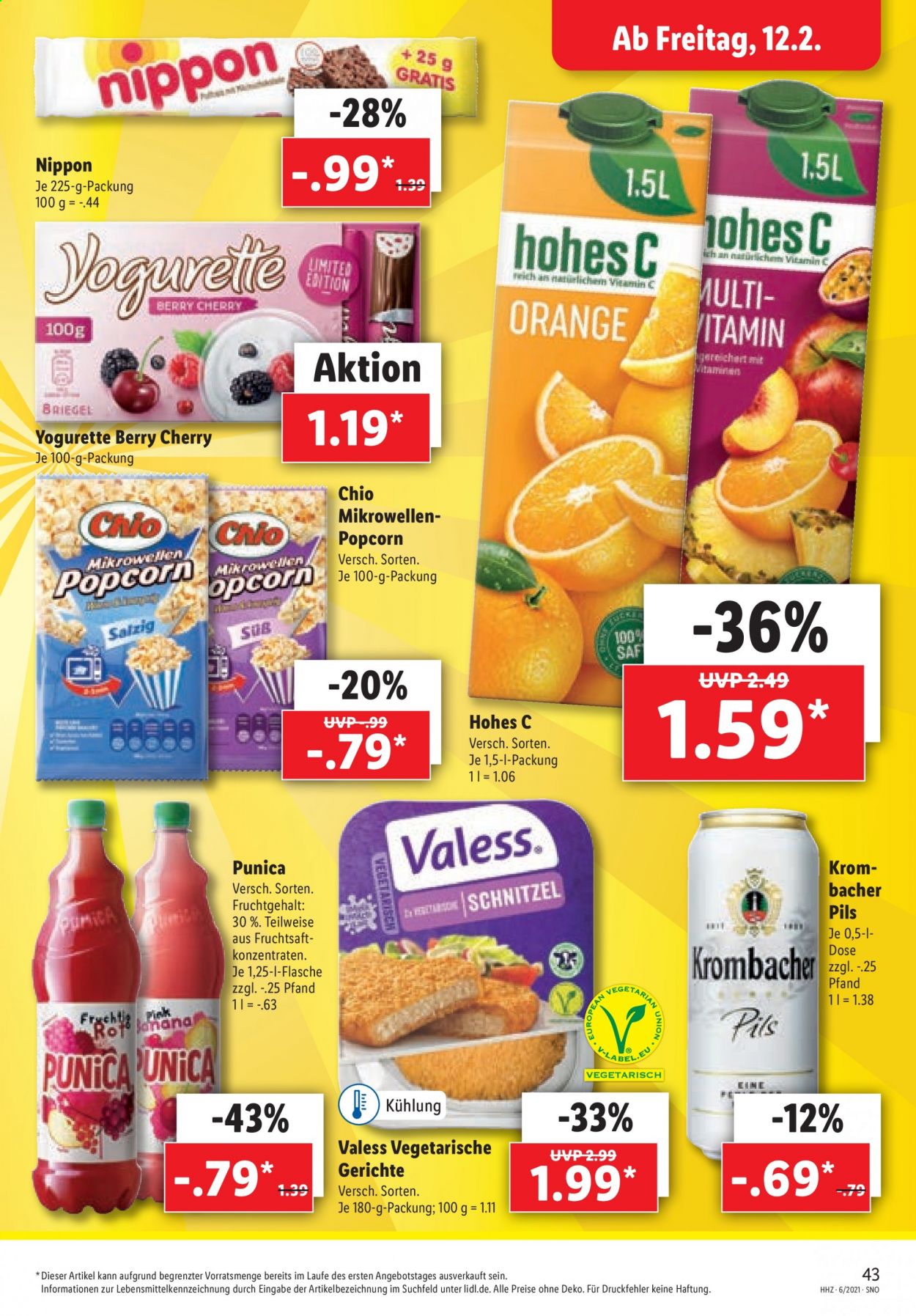 Lidl Prospekte  - 8.02.2021 - 13.02.2021. Seite 43