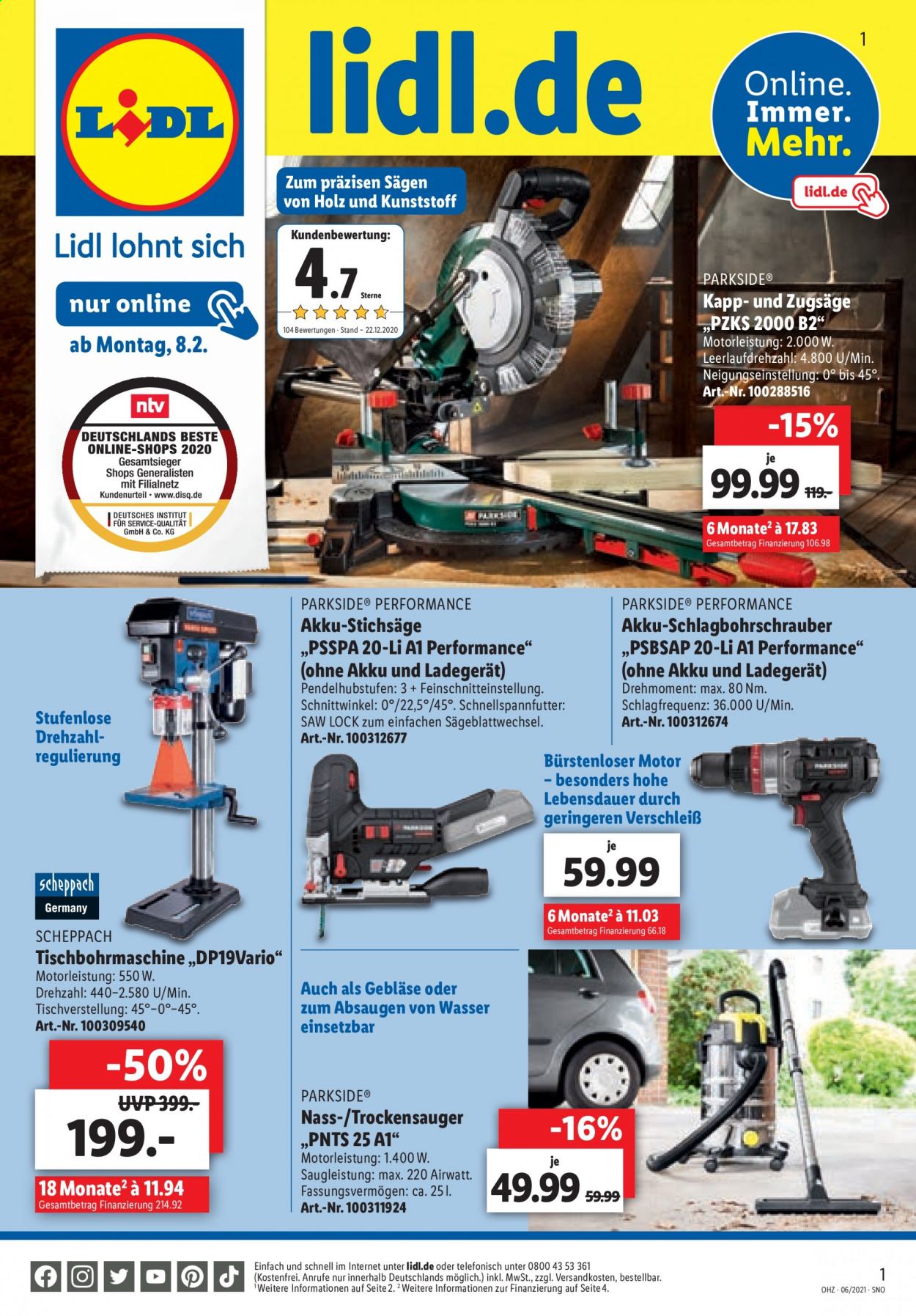 Lidl Prospekte  - 8.02.2021 - 13.02.2021. Seite 45