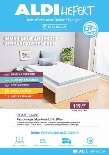 Prospekte ALDI Nord.