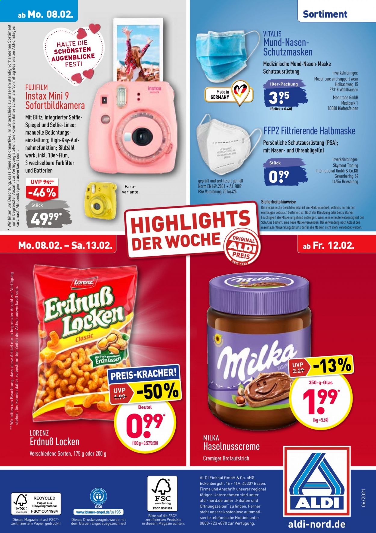 ALDI Nord Prospekte  - 8.02.2021 - 13.02.2021. Seite 40
