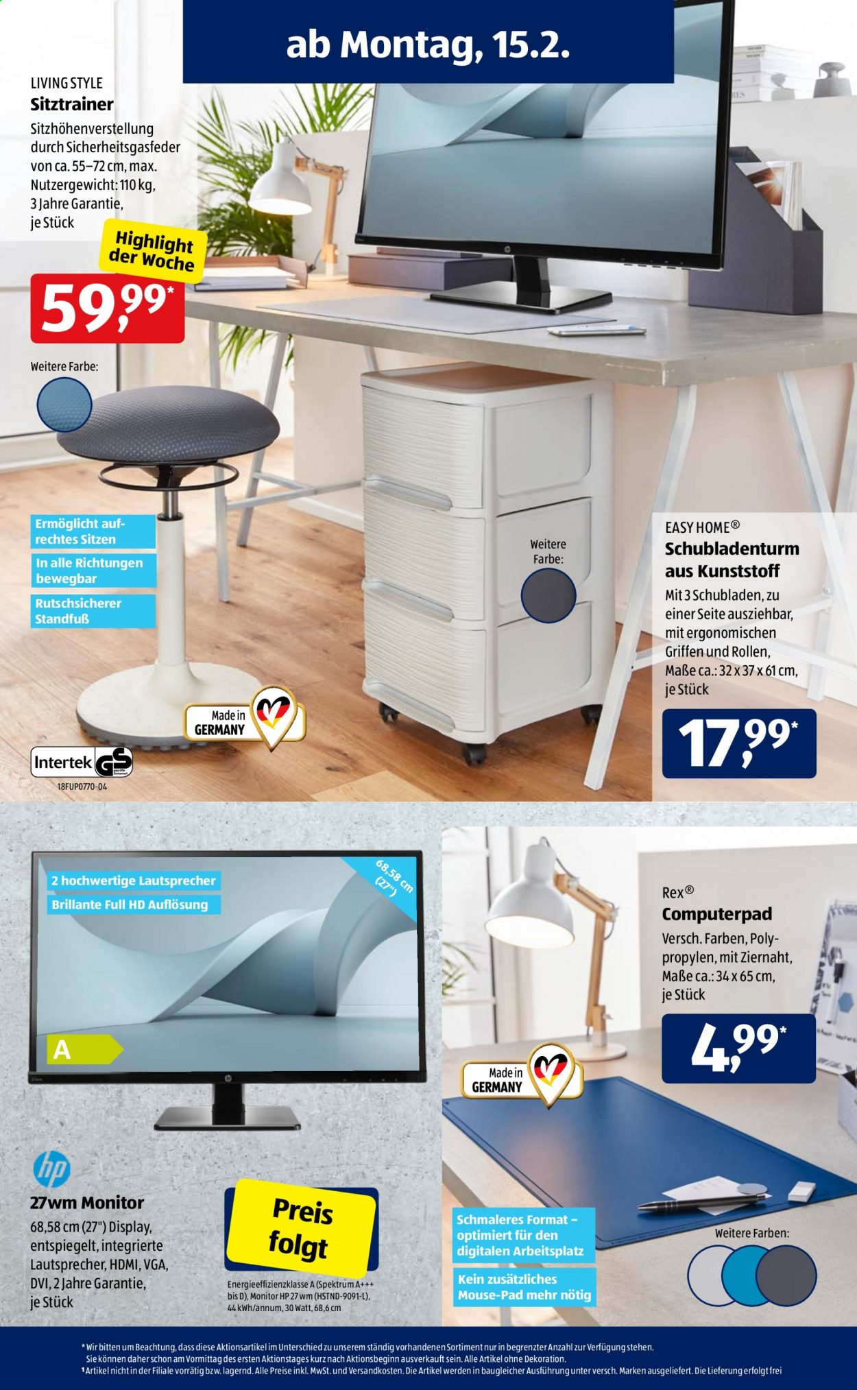 ALDI SÜD Prospekte  - 15.02.2021 - 20.02.2021. Seite 2