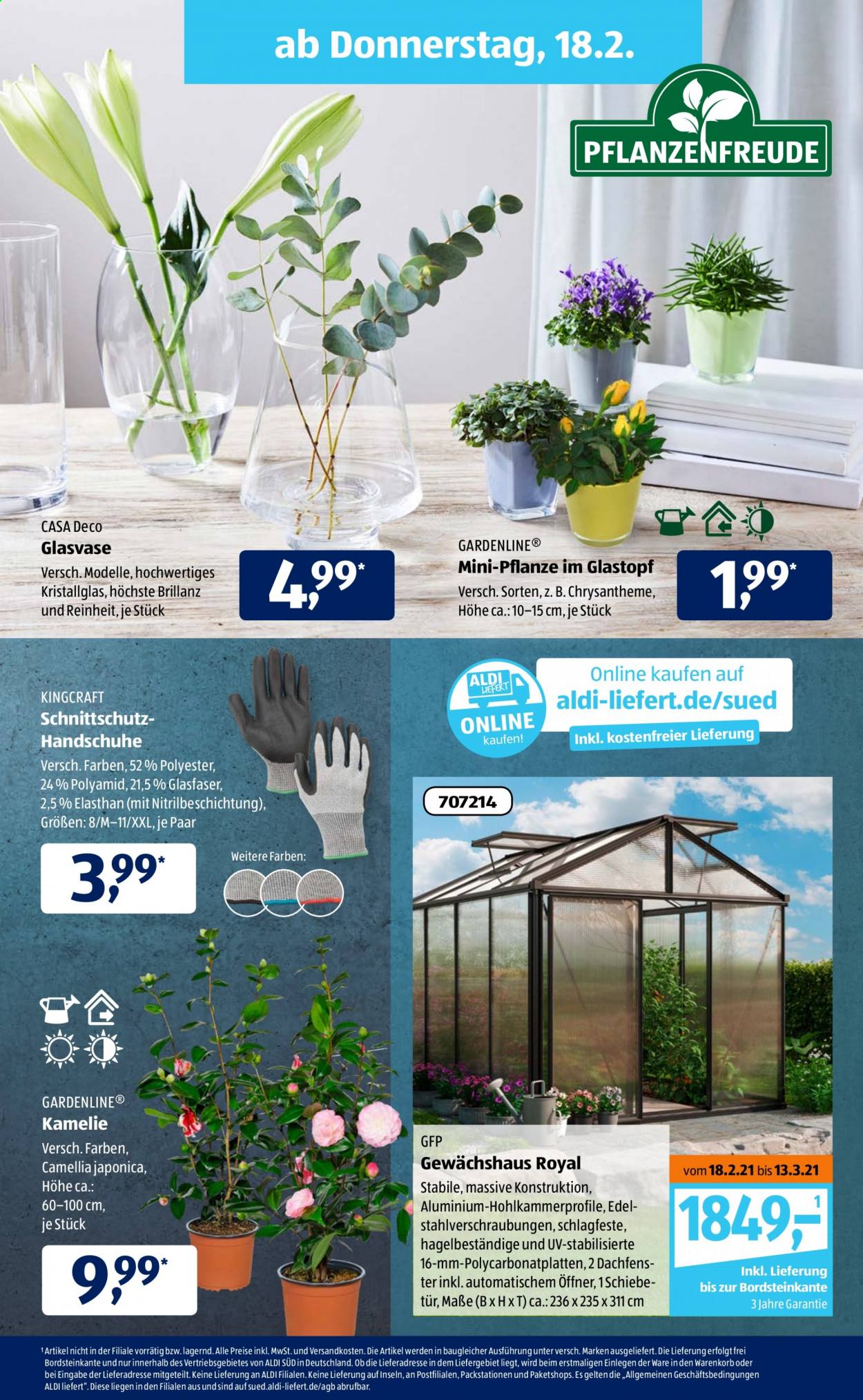 ALDI SÜD Prospekte  - 15.02.2021 - 20.02.2021. Seite 18