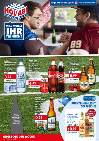 Prospekte Hol'ab! Getränkemarkt - 1.2.2021 - 6.2.2021.