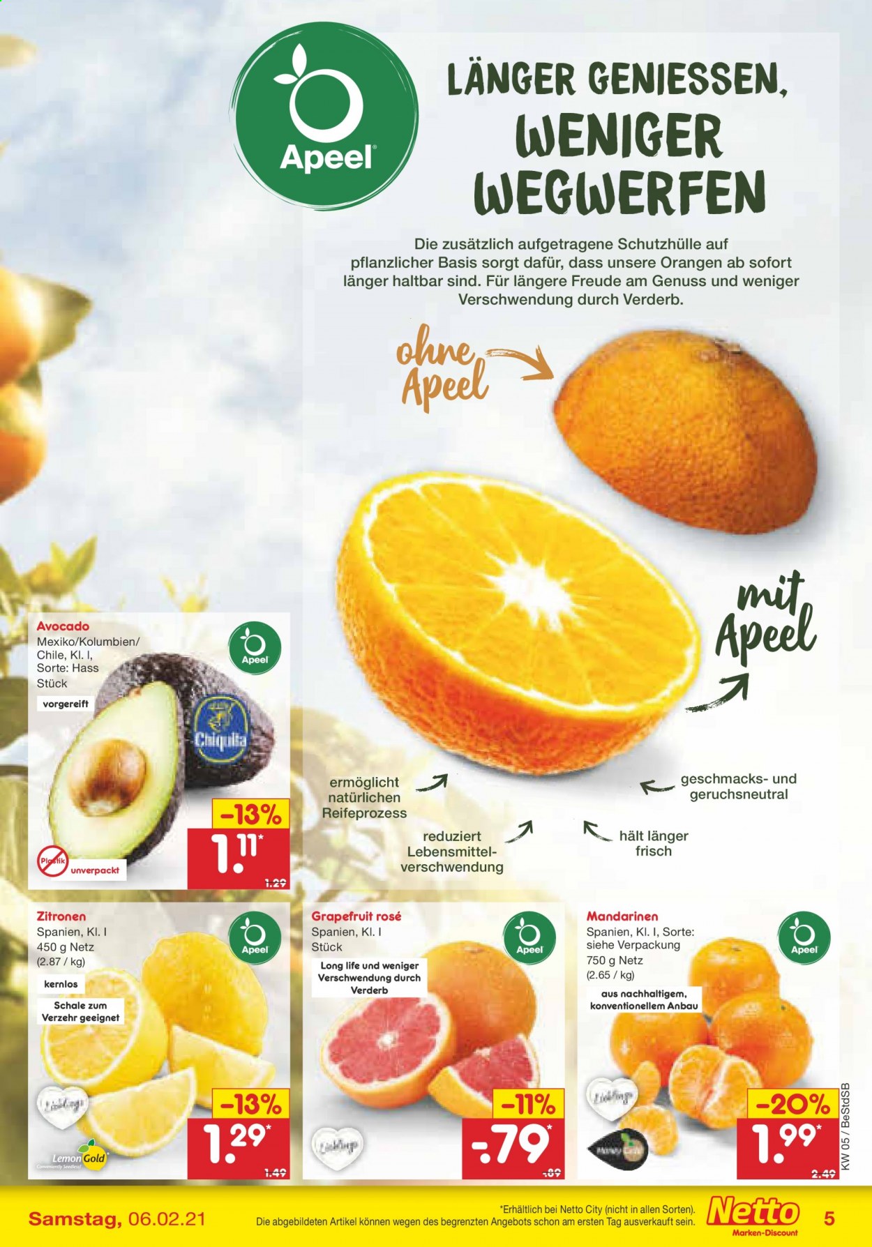 Netto Marken-Discount Prospekte  - 1.02.2021 - 6.02.2021. Seite 5